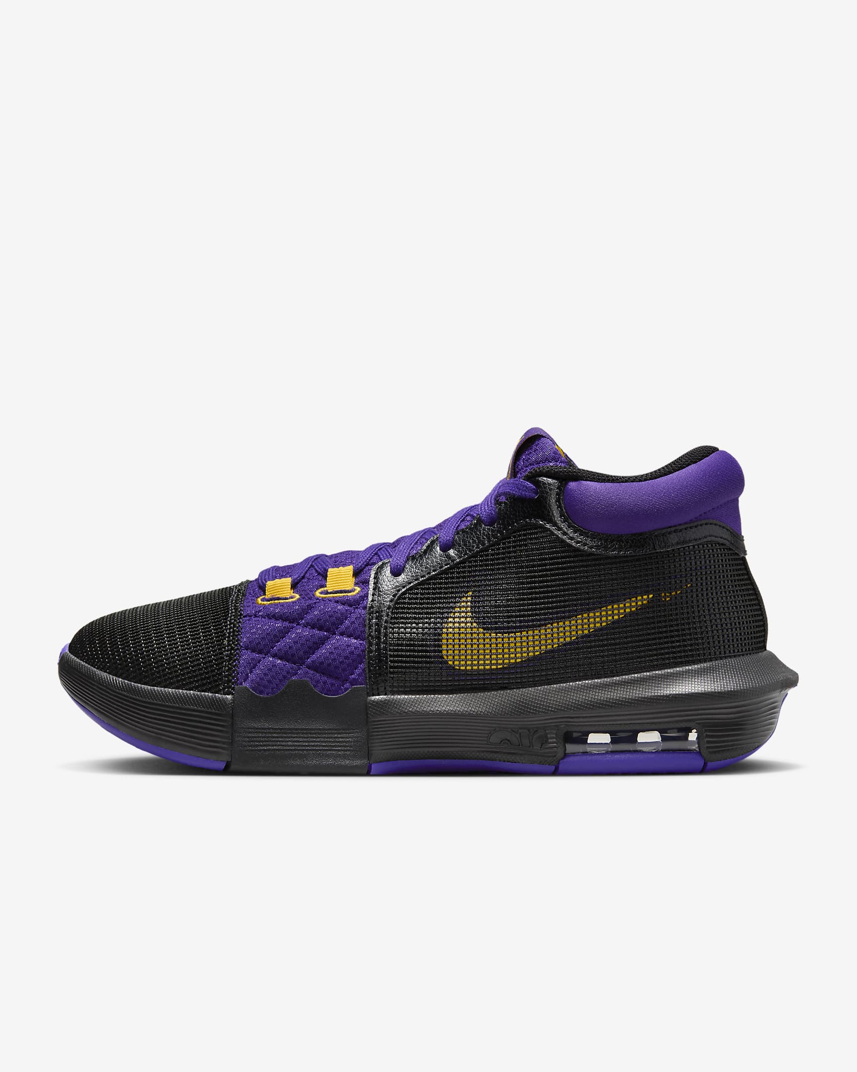 Lebron Witness 8 Black/Field Purple/University Gold FB2239-001