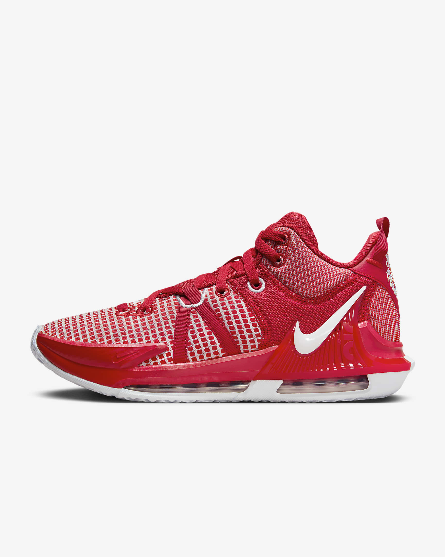 Lebron Witness 7 (team) University Red/University Red/White DZ3299-600