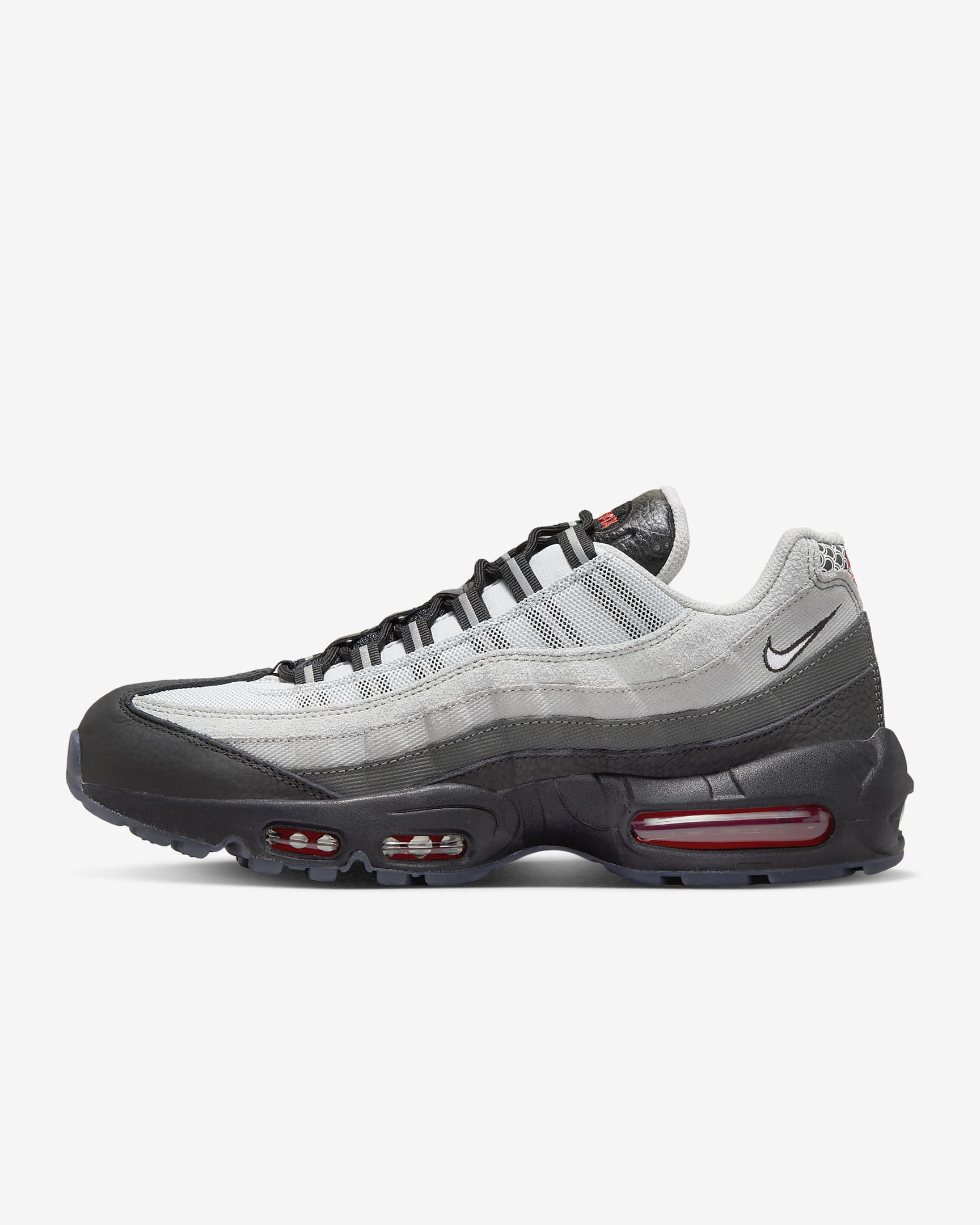 Nike Air Max 95 Premium Black/Pure Platinum/Light Smoke Grey/White DQ3979-001