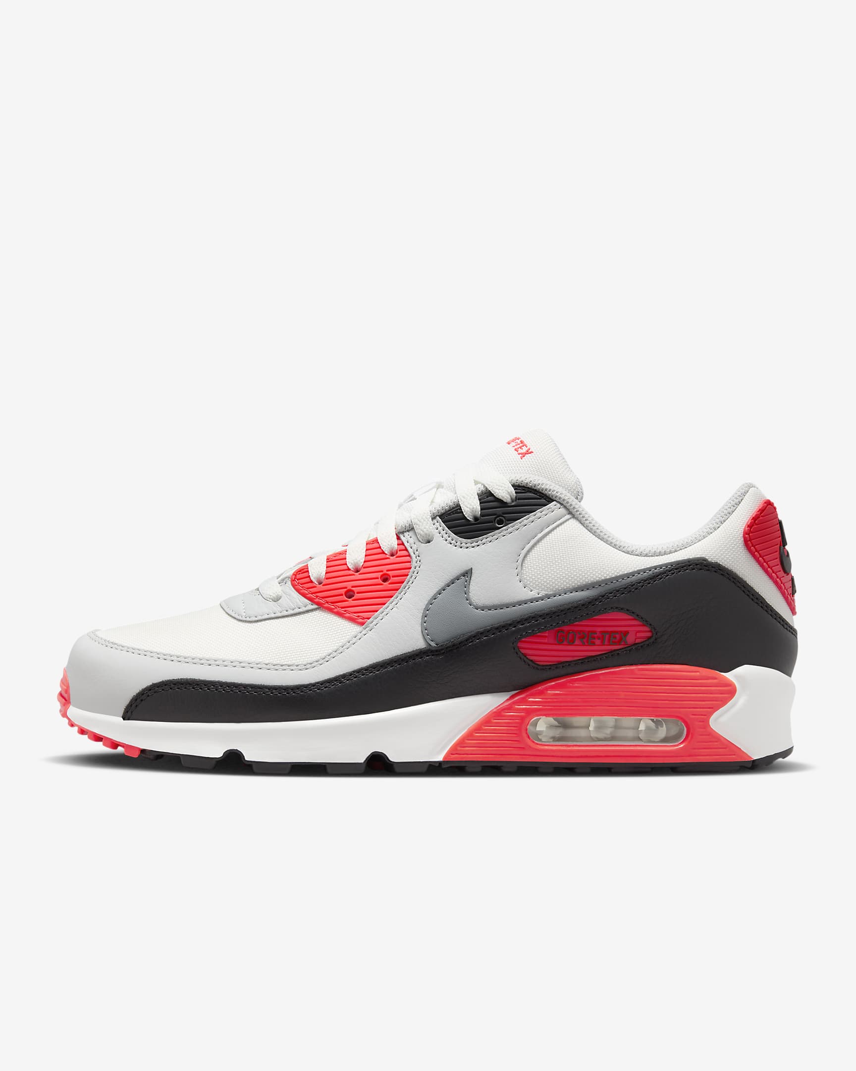 Nike Air Max 90 Gore-tex Summit White/Bright Crimson/Black/Cool Grey FD5810-101