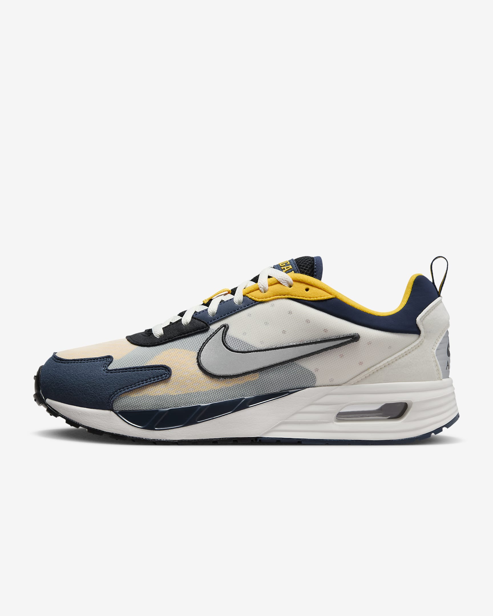 Michigan Nike Air Max Solo Black/Phantom/College Navy/Metallic Silver FZ4835-001