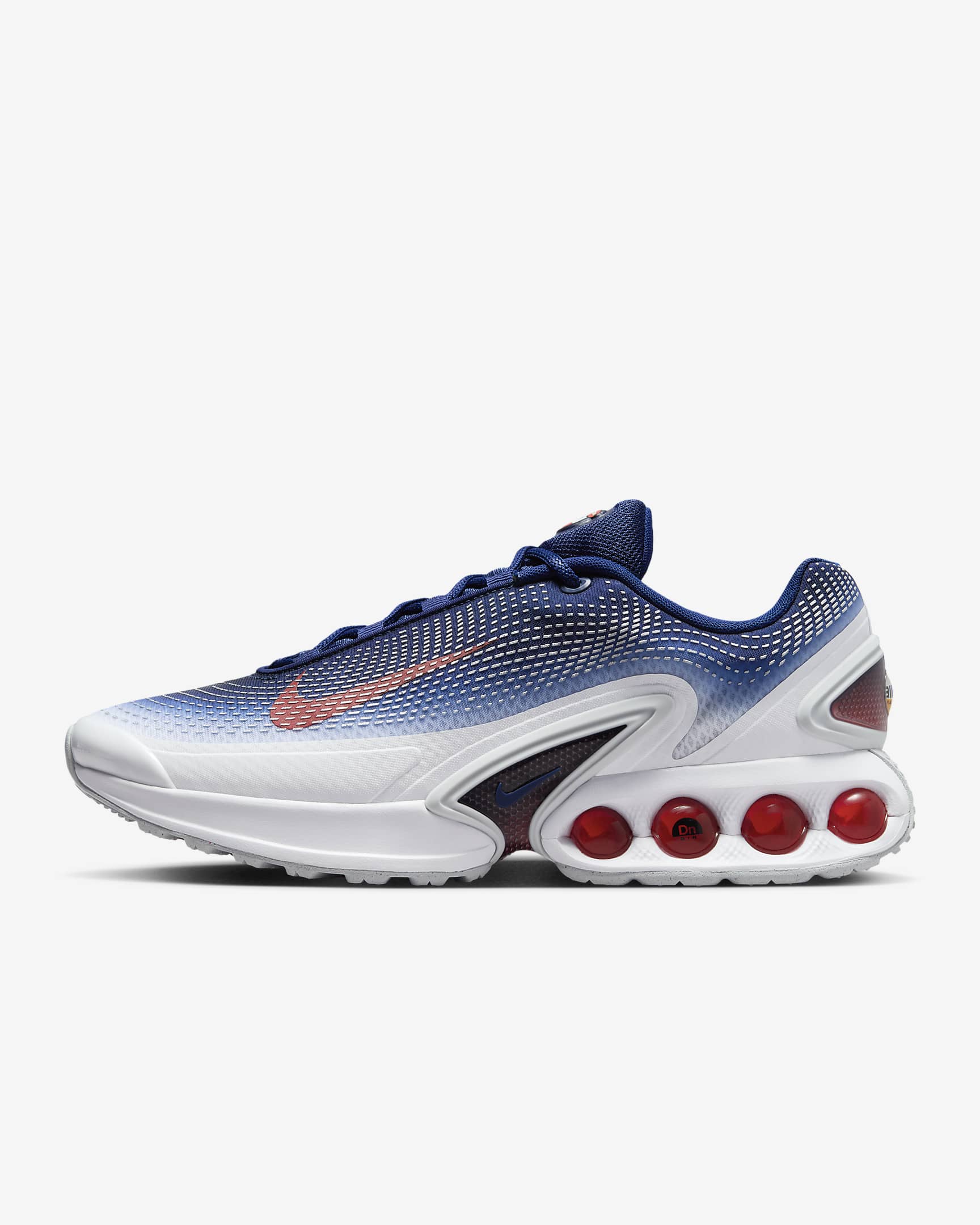 Nike Air Max Dn White/Blue Void/Metallic Silver/Bright Crimson FV2250-100