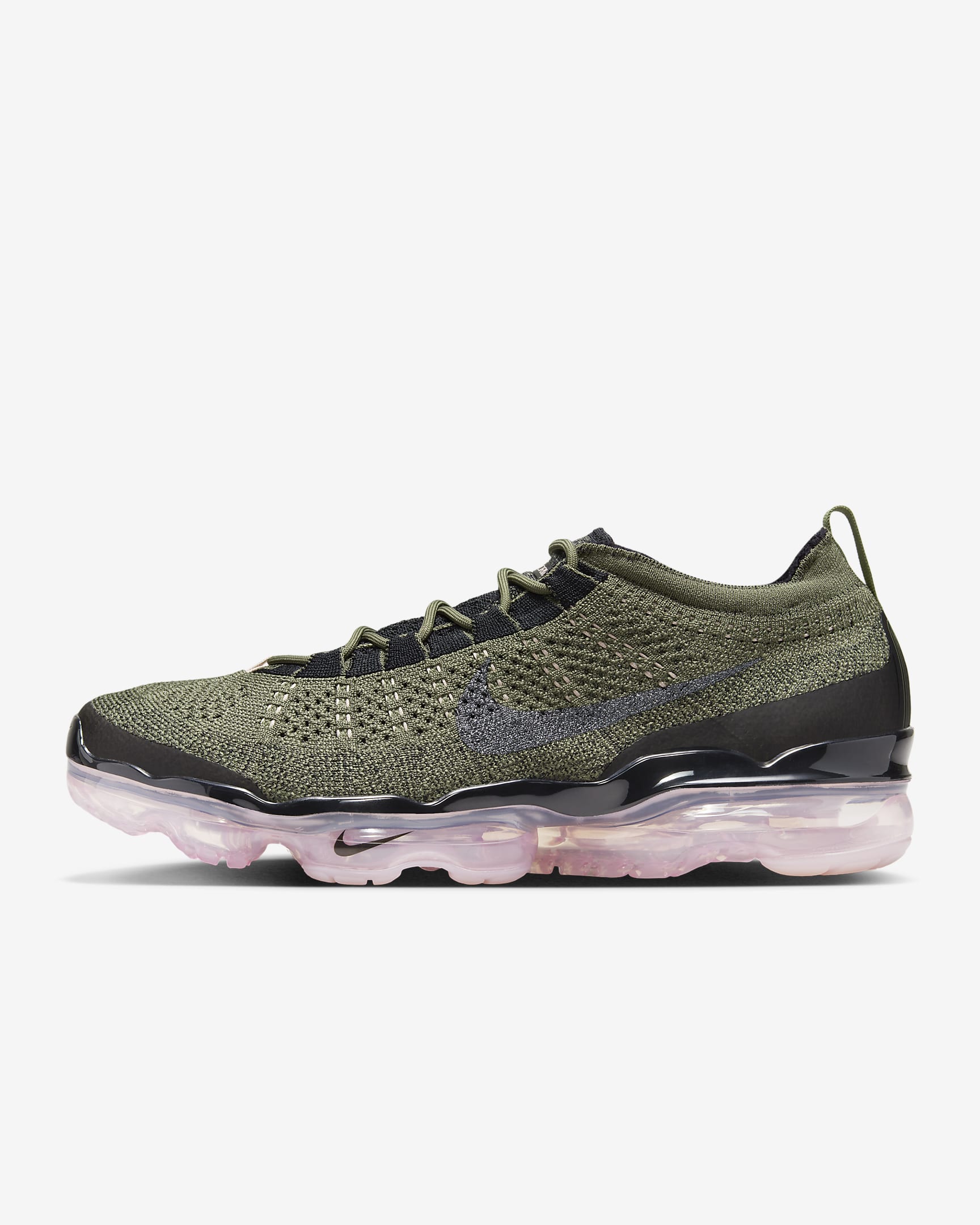 Nike Air Vapormax 2023 Flyknit Medium Olive/Pink Oxford/Black/Black DV1678-200