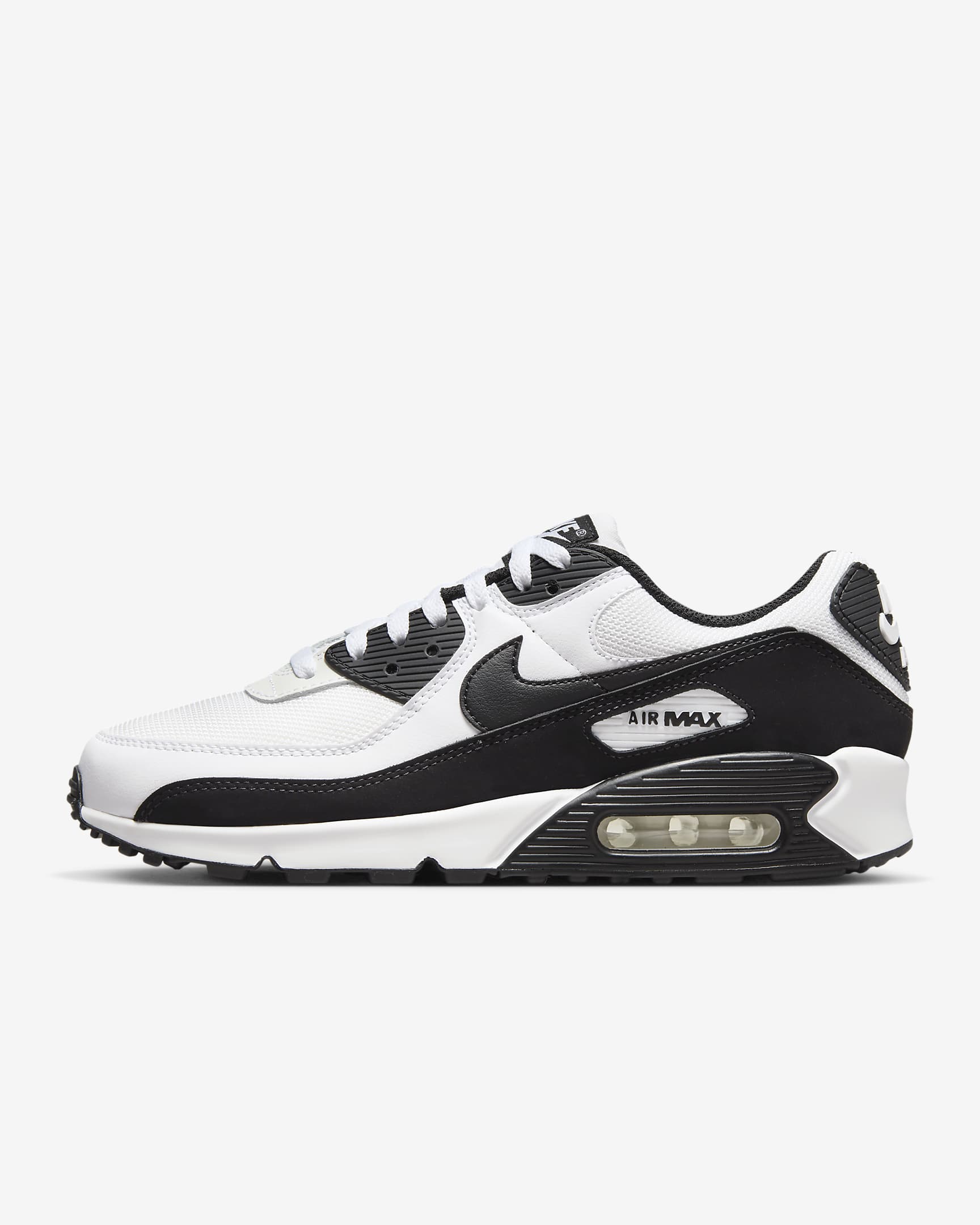 Nike Air Max 90 White/White/Black CN8490-101