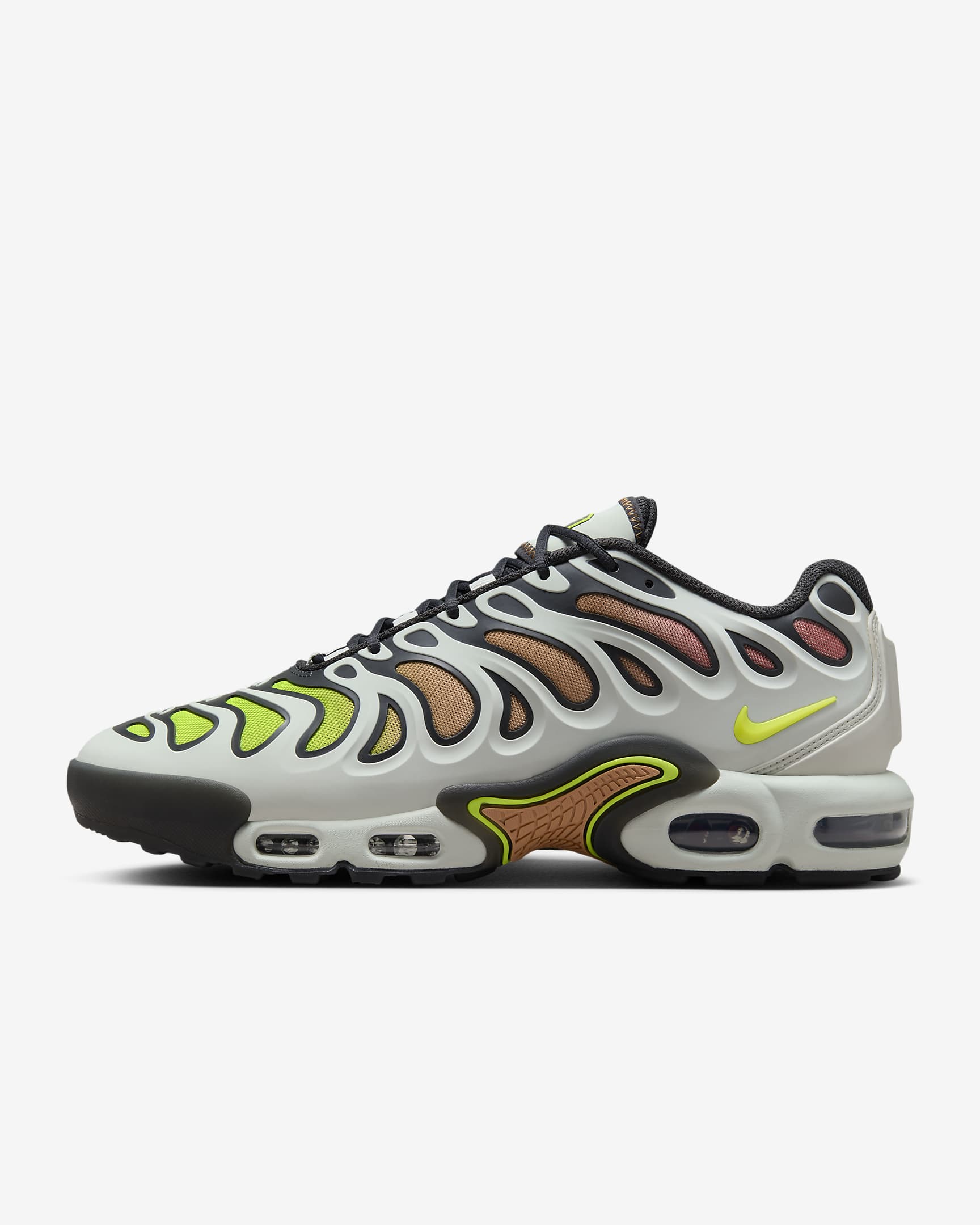 Nike Air Max Plus Drift Light Silver/Dark Smoke Grey/Amber Brown/Volt FD4290-009