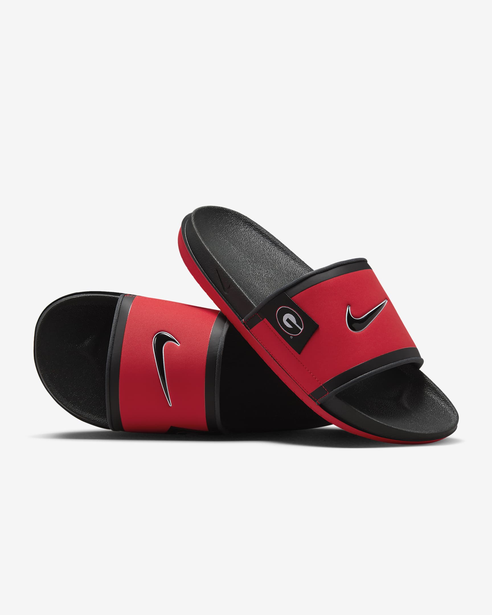 Nike College Offcourt (georgia) University Red/Dark Smoke Grey/Black FN4139-600