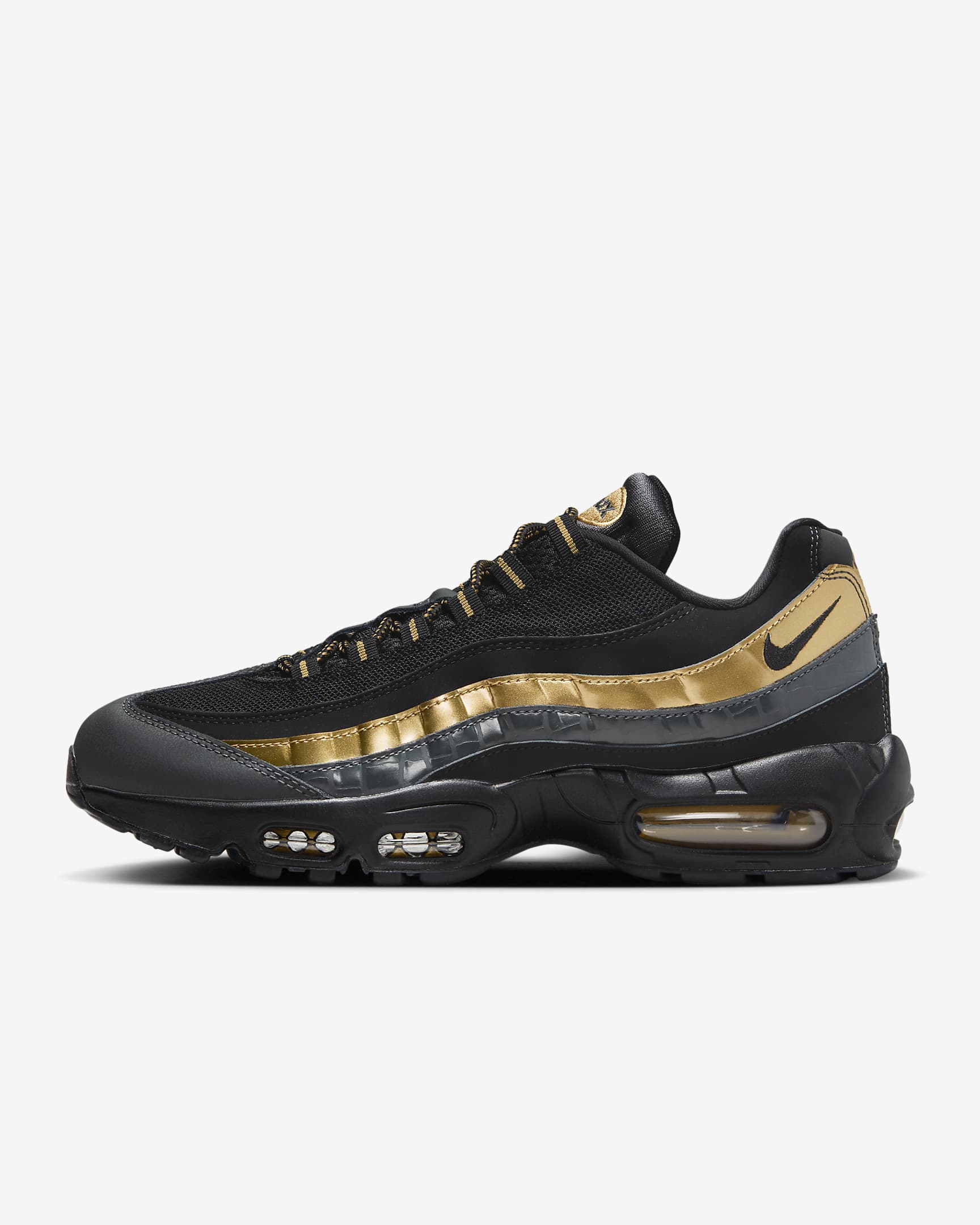 Nike Air Max 95 Premium Black/Metallic Gold/Anthracite/Black 538416-007