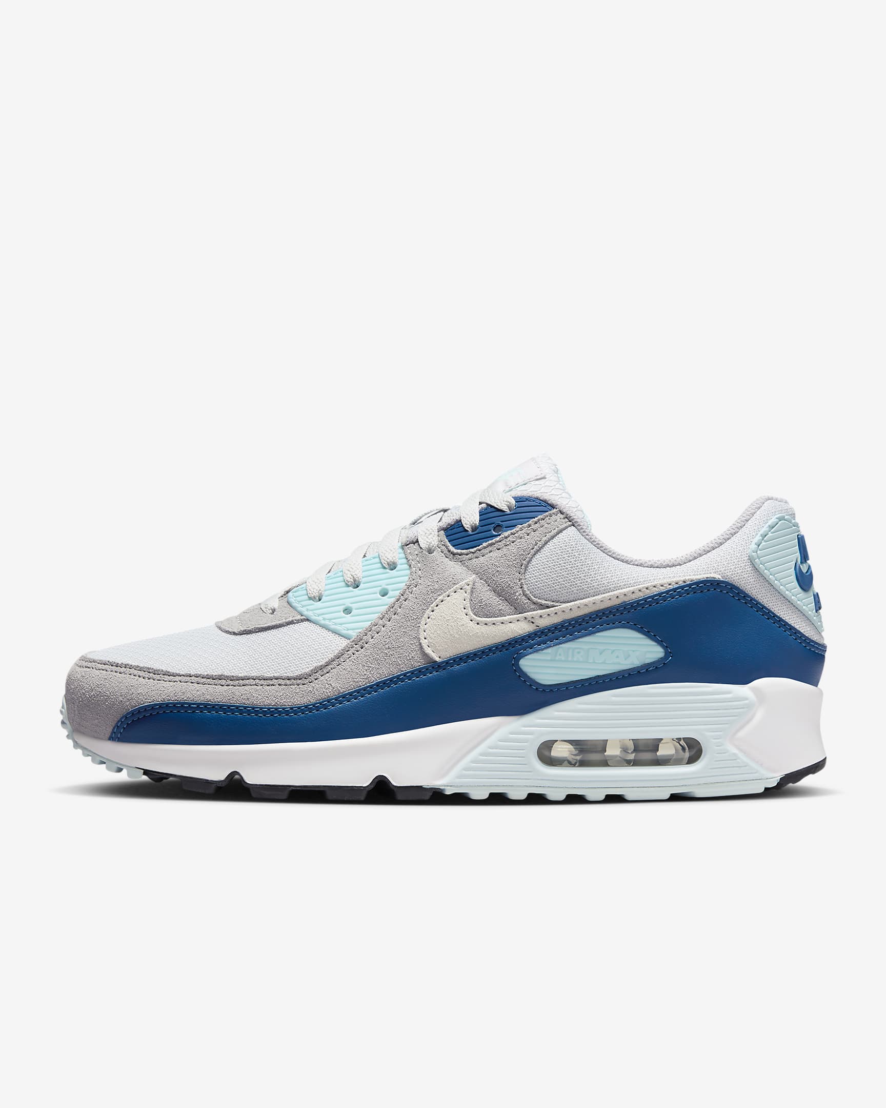 Nike Air Max 90 Pure Platinum/Glacier Blue/Court Blue/White FN6958-001