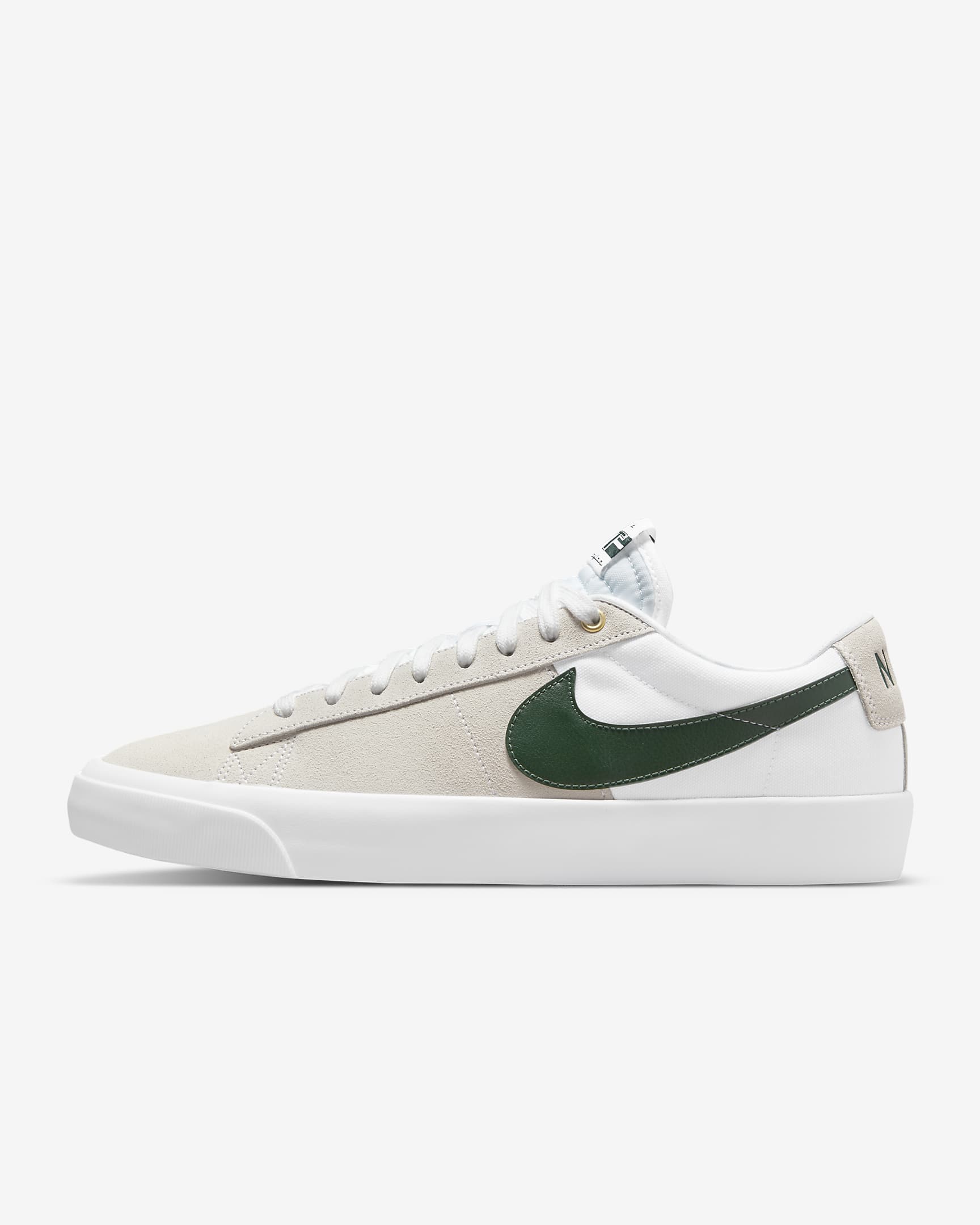 Nike Sb Zoom Blazer Low Pro Gt White/White/Gum Light Brown/Fir DC7695-102