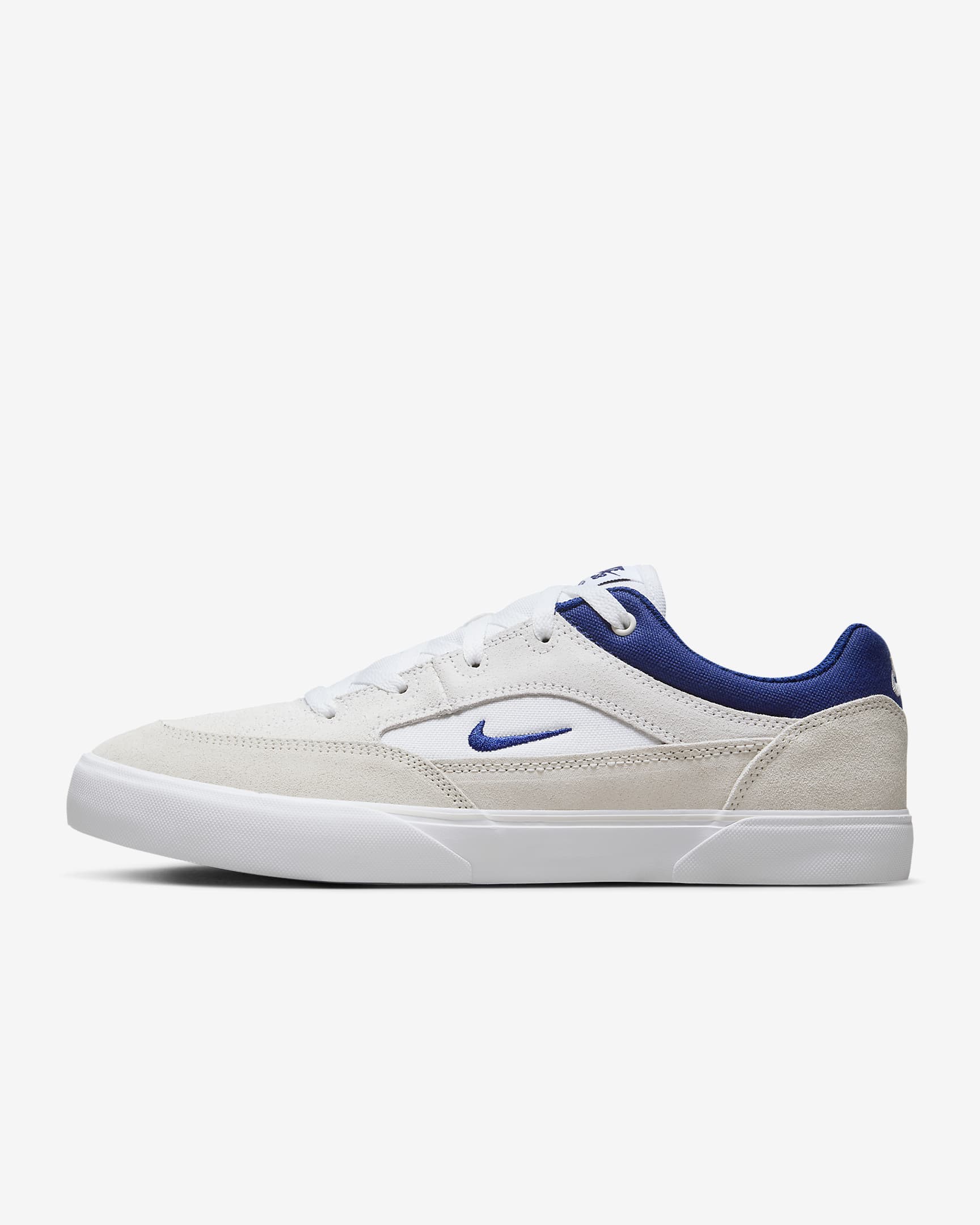 Nike Sb Malor White/Platinum Tint/White/Deep Royal Blue FV6064-100