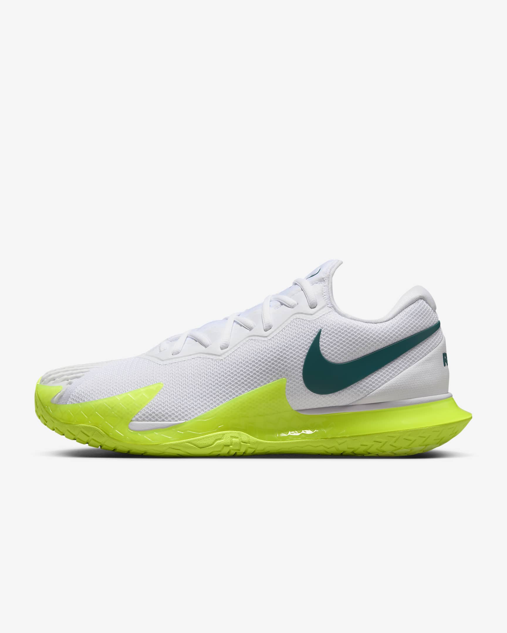 Nikecourt Zoom Vapor Cage 4 Rafa White/Volt/Geode Teal DD1579-107