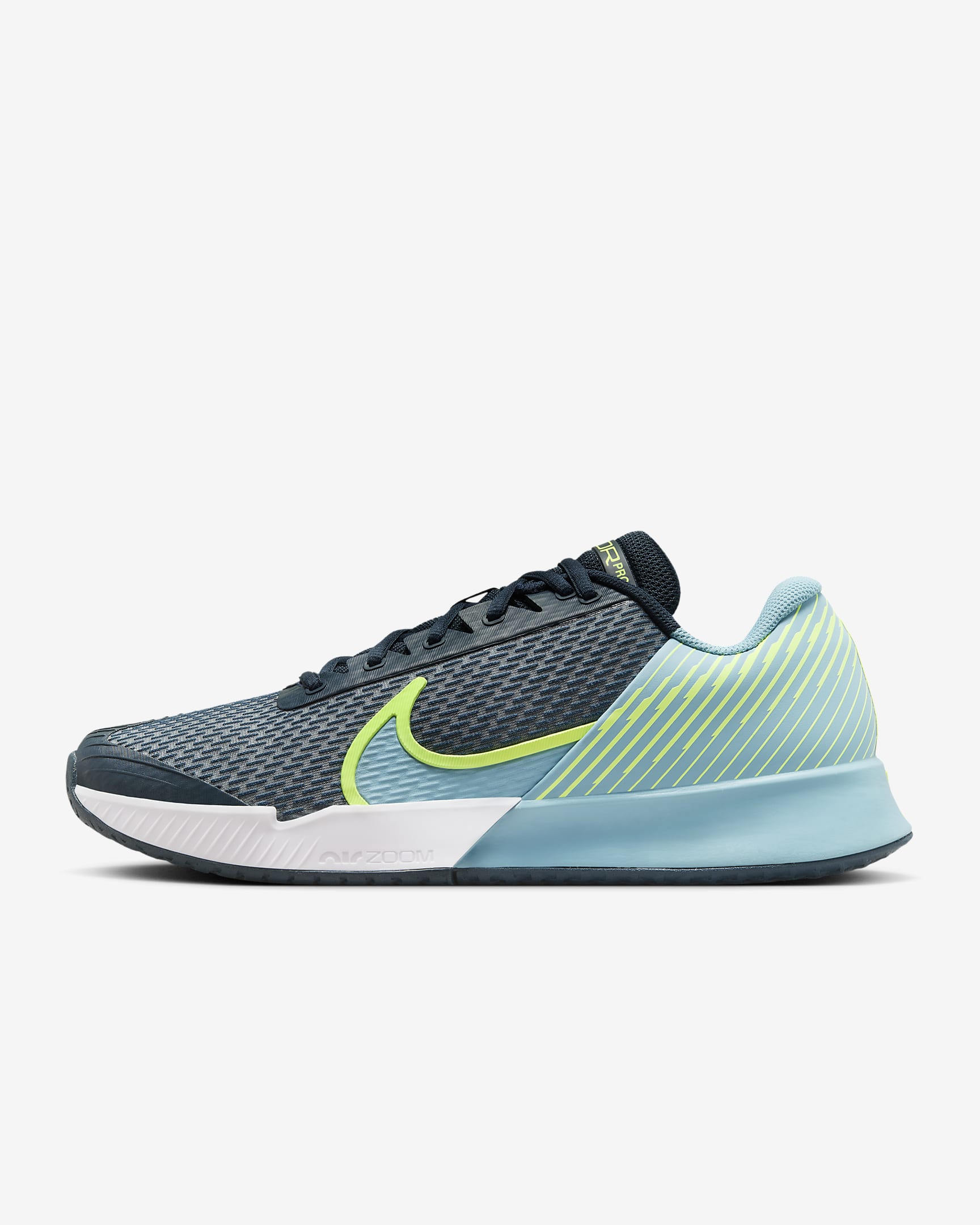 Nikecourt Air Zoom Vapor Pro 2 Armory Navy/Volt/Denim Turquoise DR6191-400