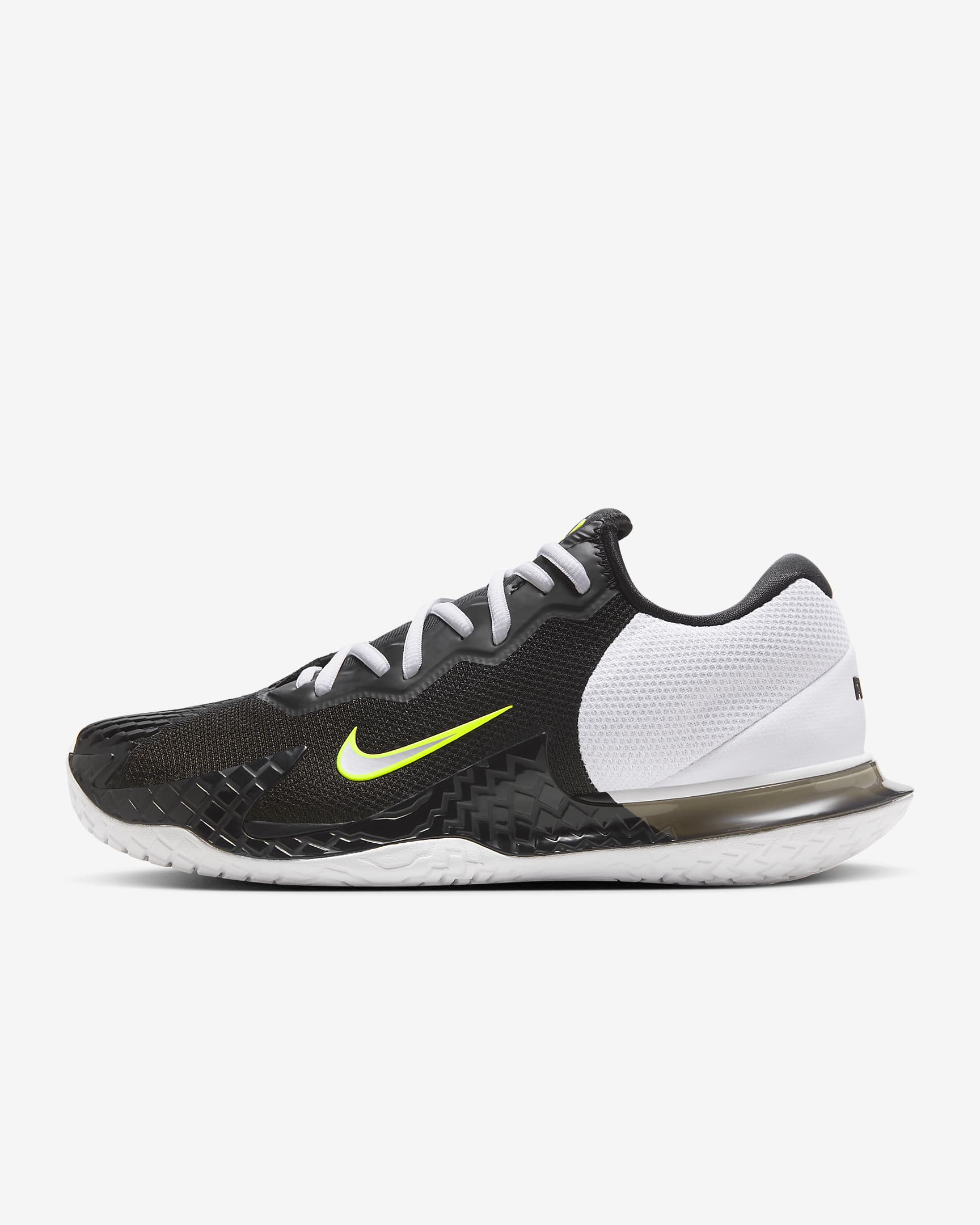 Nikecourt Vapor Cage 4 Rafa Black/White/Volt/Metallic Silver HQ1653-001