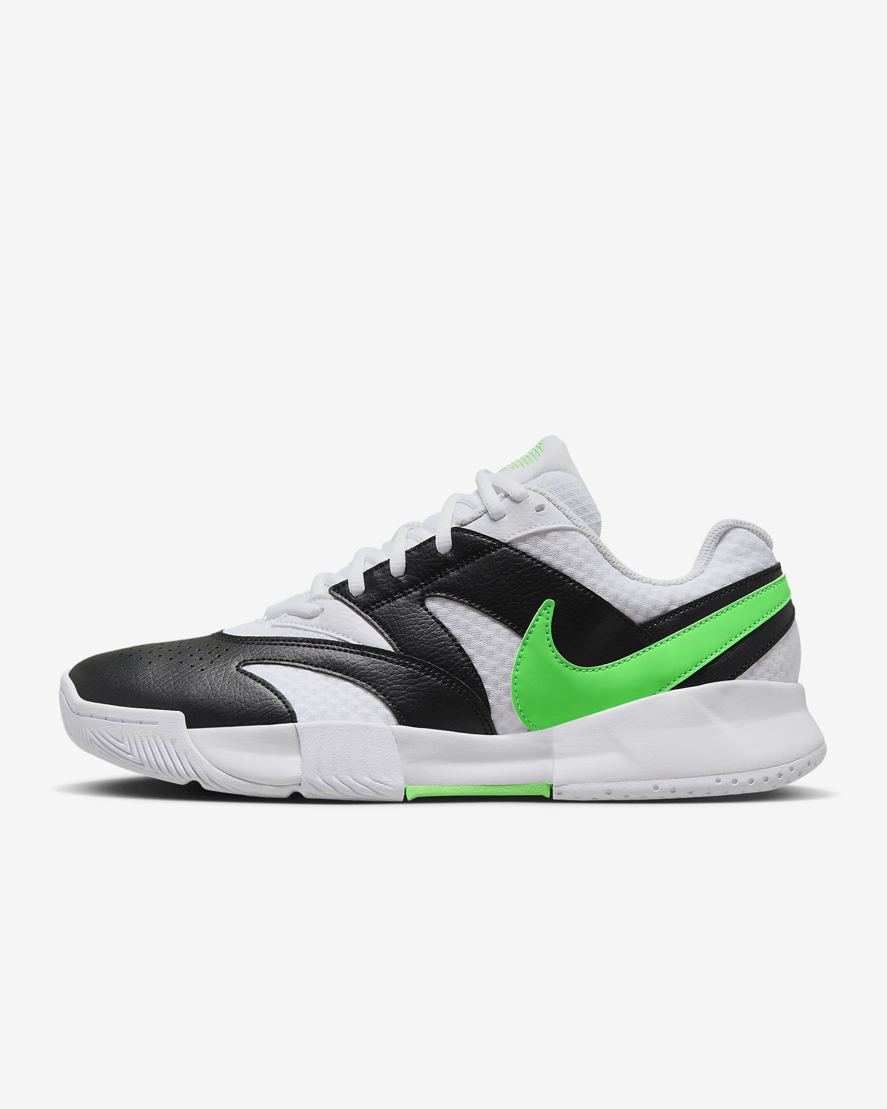 Nikecourt Lite 4 White/Black/Poison Green FD6574-105