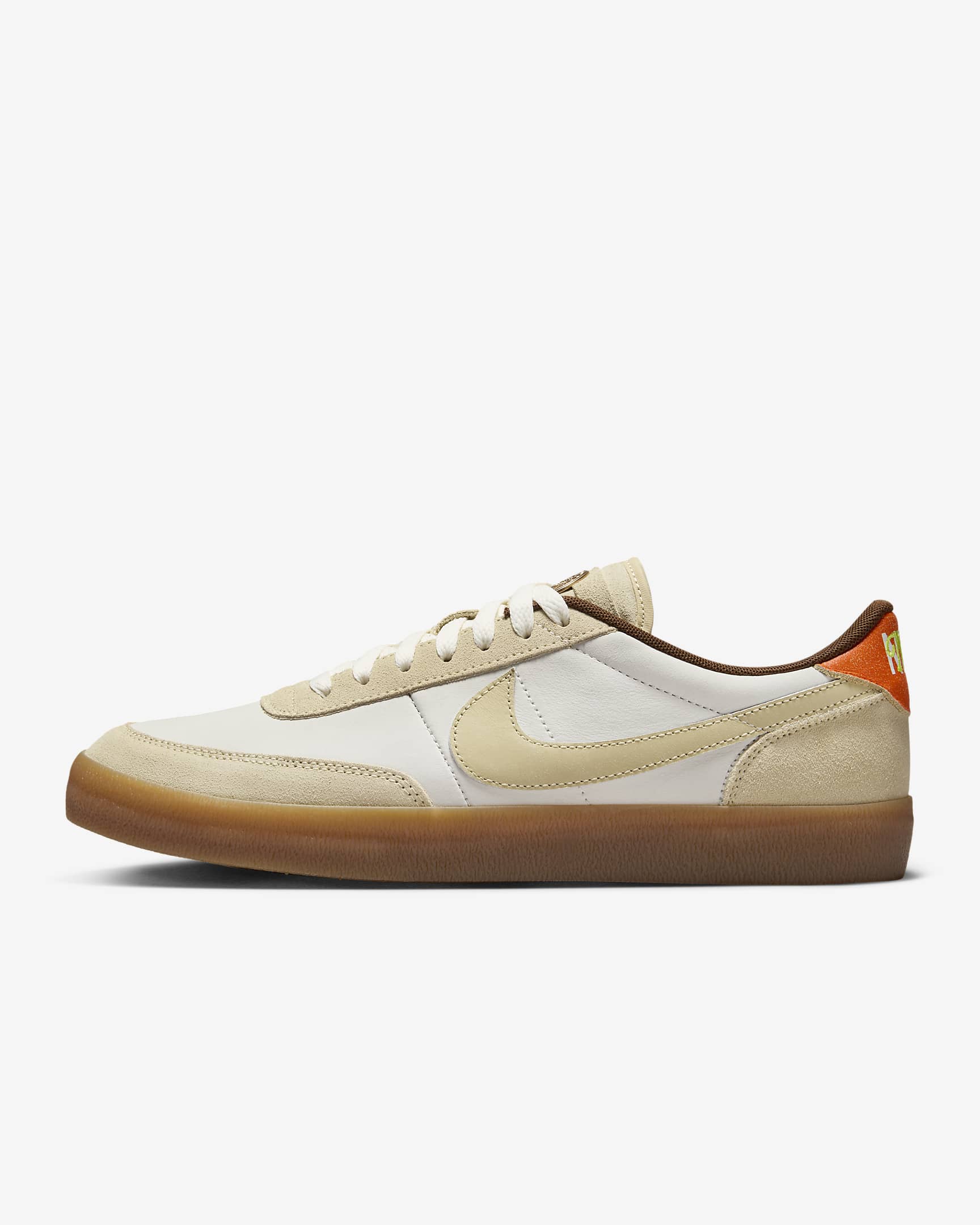 Nike Killshot 2 Leather Sail/Gum Light Brown/Safety Orange/Team Gold HM3730-179