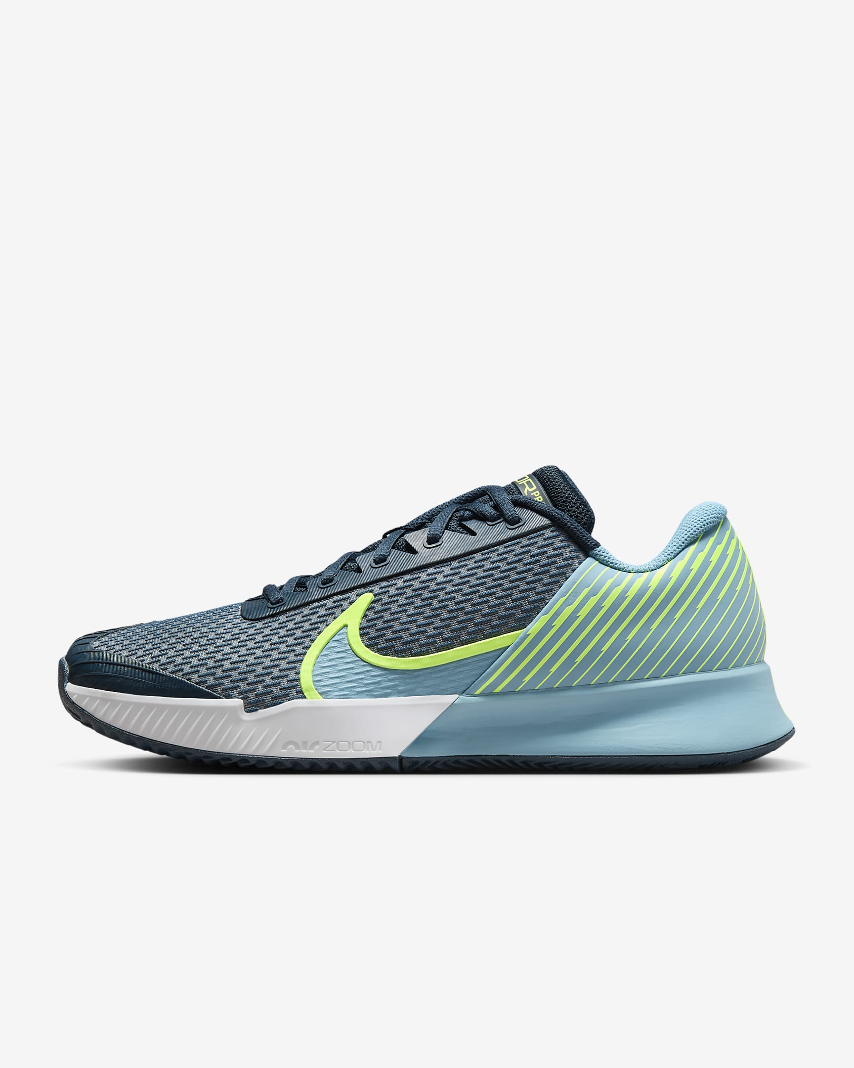 Nikecourt Air Zoom Vapor Pro 2 Armory Navy/Volt/Denim Turquoise DV2020-400