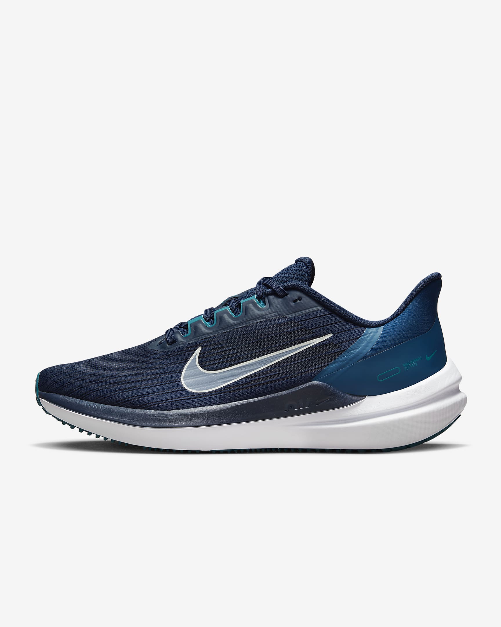 Nike Winflo 9 Obsidian/Valerian Blue/Bright Spruce/Barely Green DD6203-401