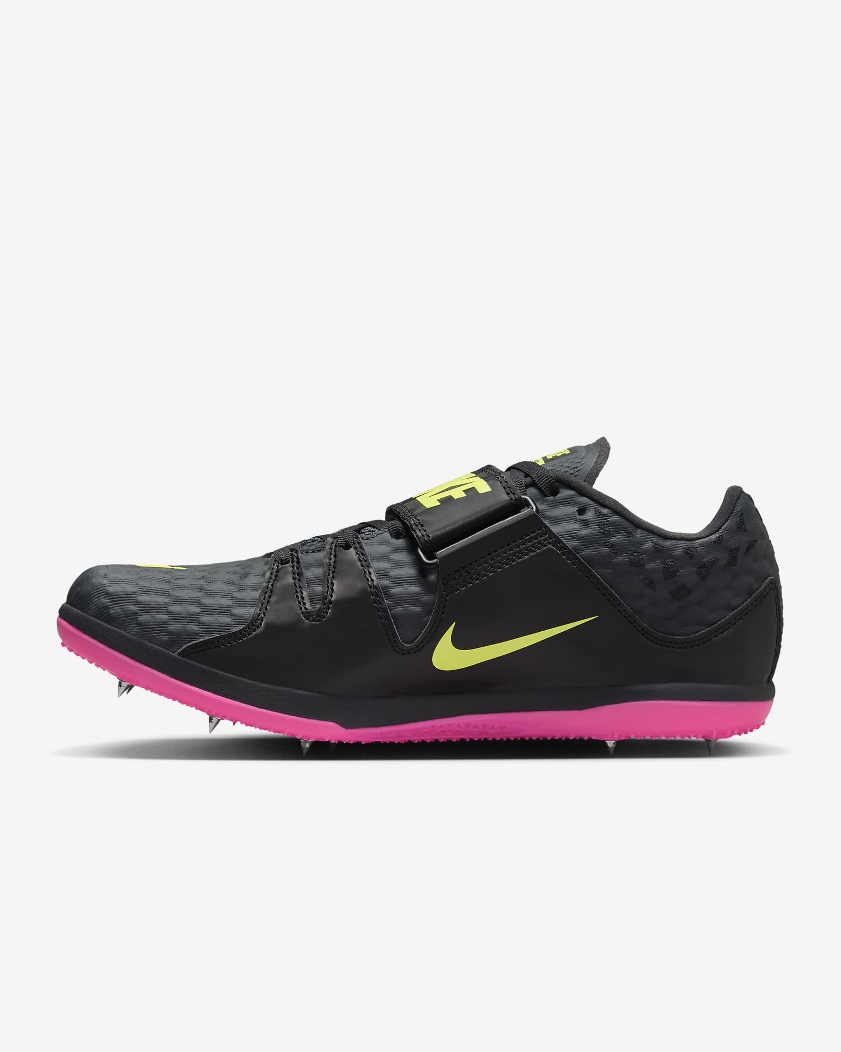 Nike High Jump Elite Anthracite/Black/Light Lemon Twist/Fierce Pink 806561-003