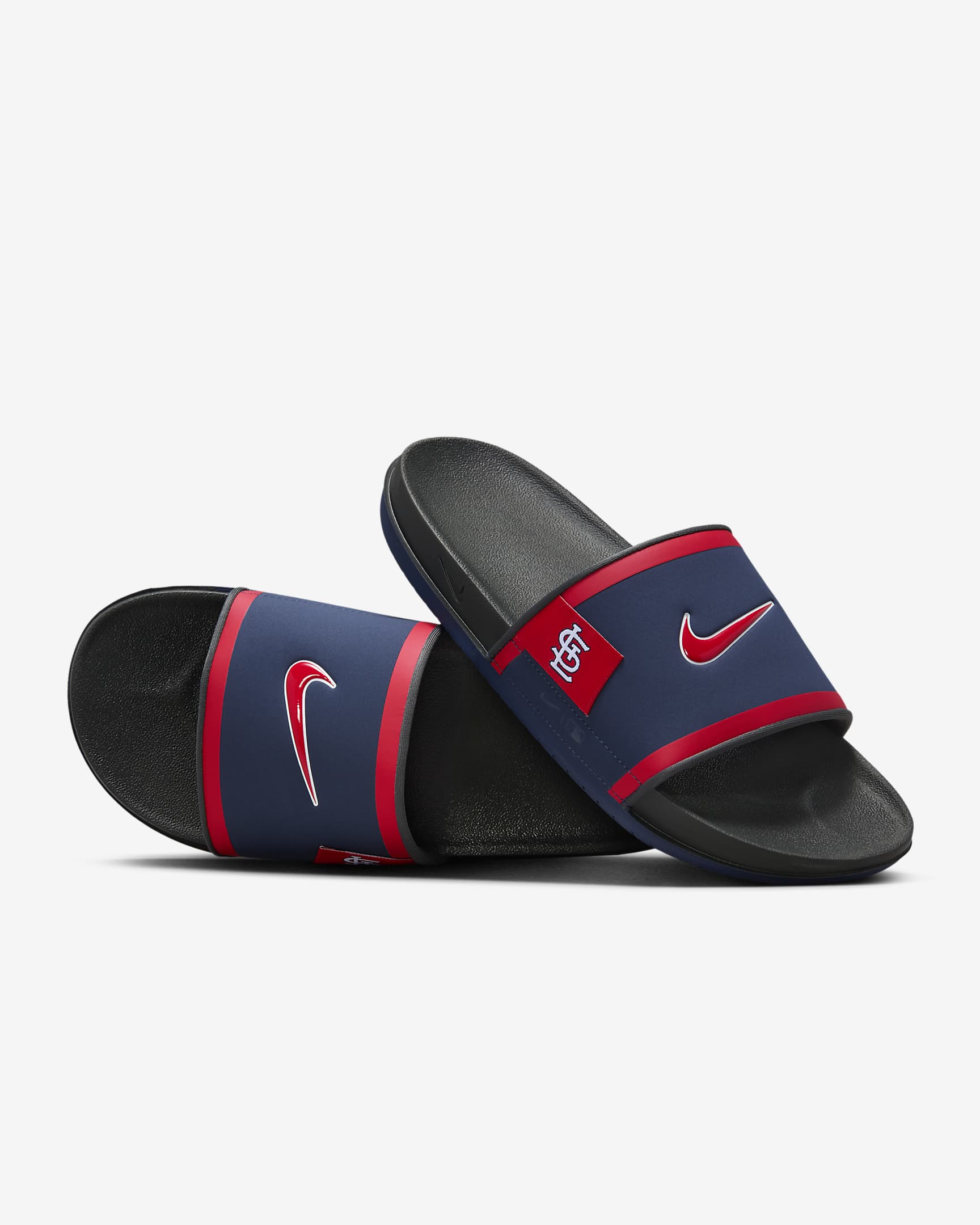 Nike Offcourt (st. Louis Cardinals) Midnight Navy/Dark Smoke Grey/Sport Red FN4471-400