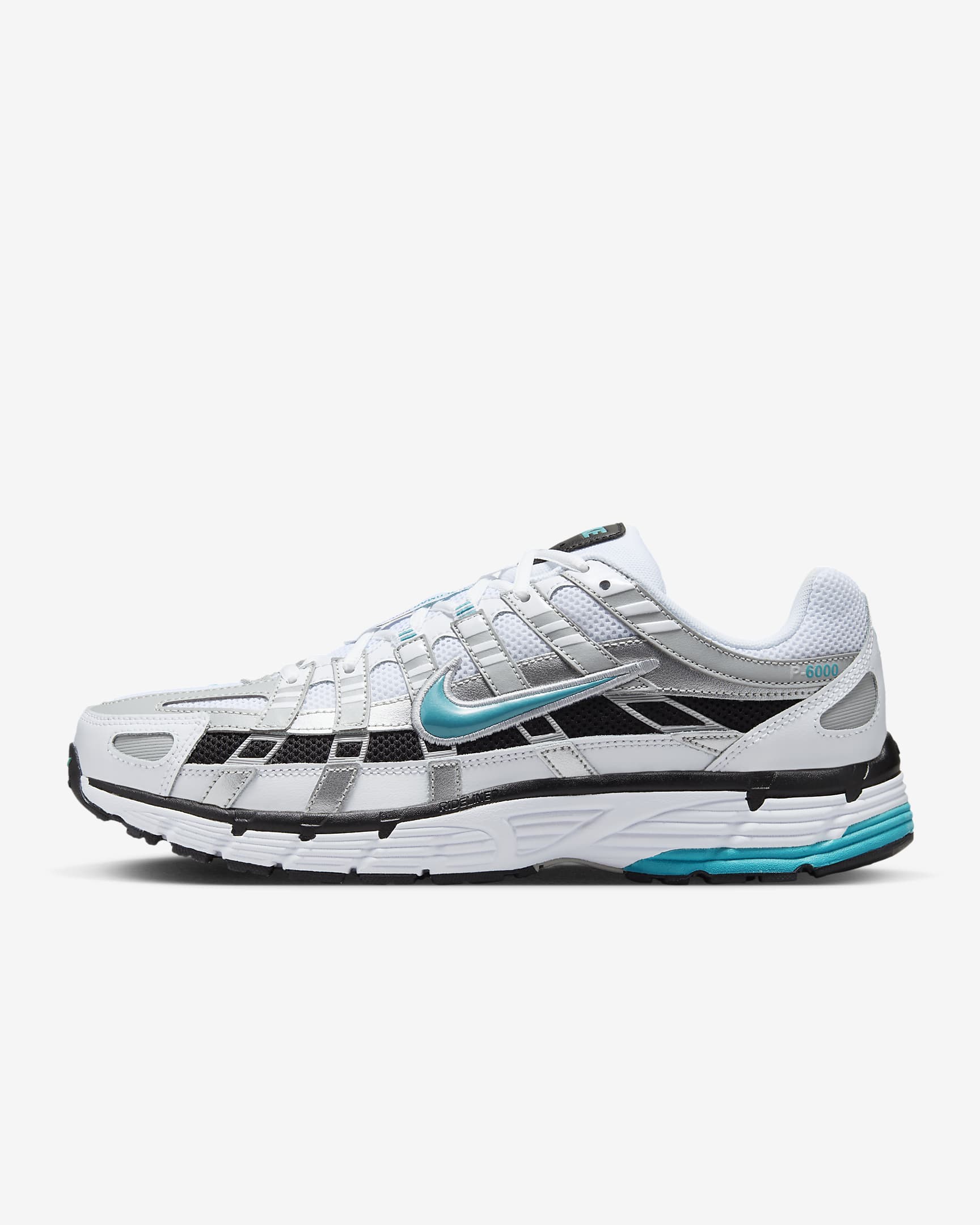 Nike P-6000 White/Metallic Silver/Black/Dusty Cactus CD6404-103