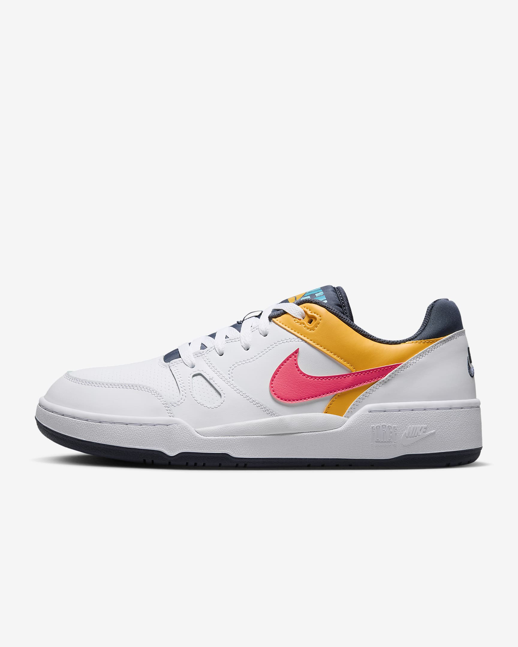 Nike Full Force Low White/Thunder Blue/Dusty Cactus/Racer Pink HF4846-100