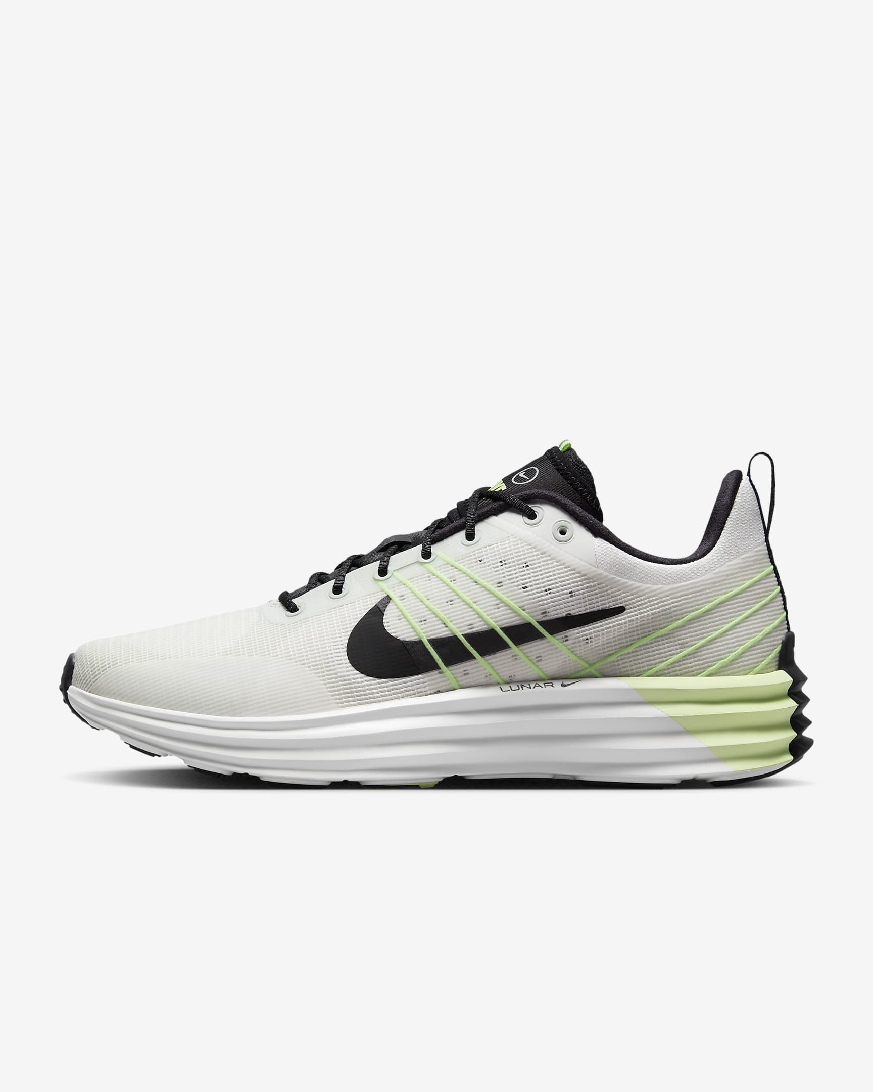 Nike Lunar Roam Summit White/Light Silver/Barely Volt/Black HJ8999-100