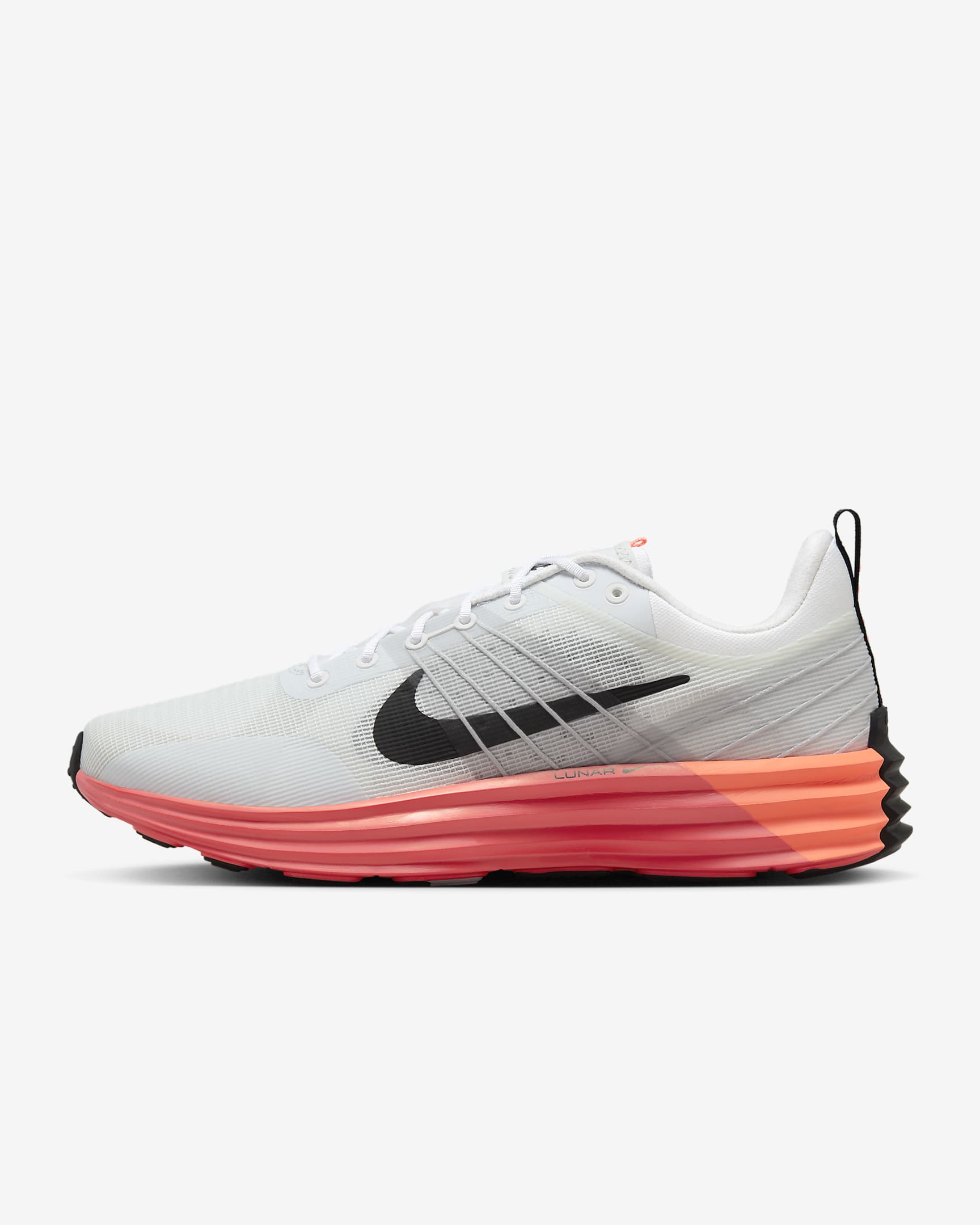 Nike Lunar Roam White/Bright Crimson/Hot Lava/Black HF4901-100