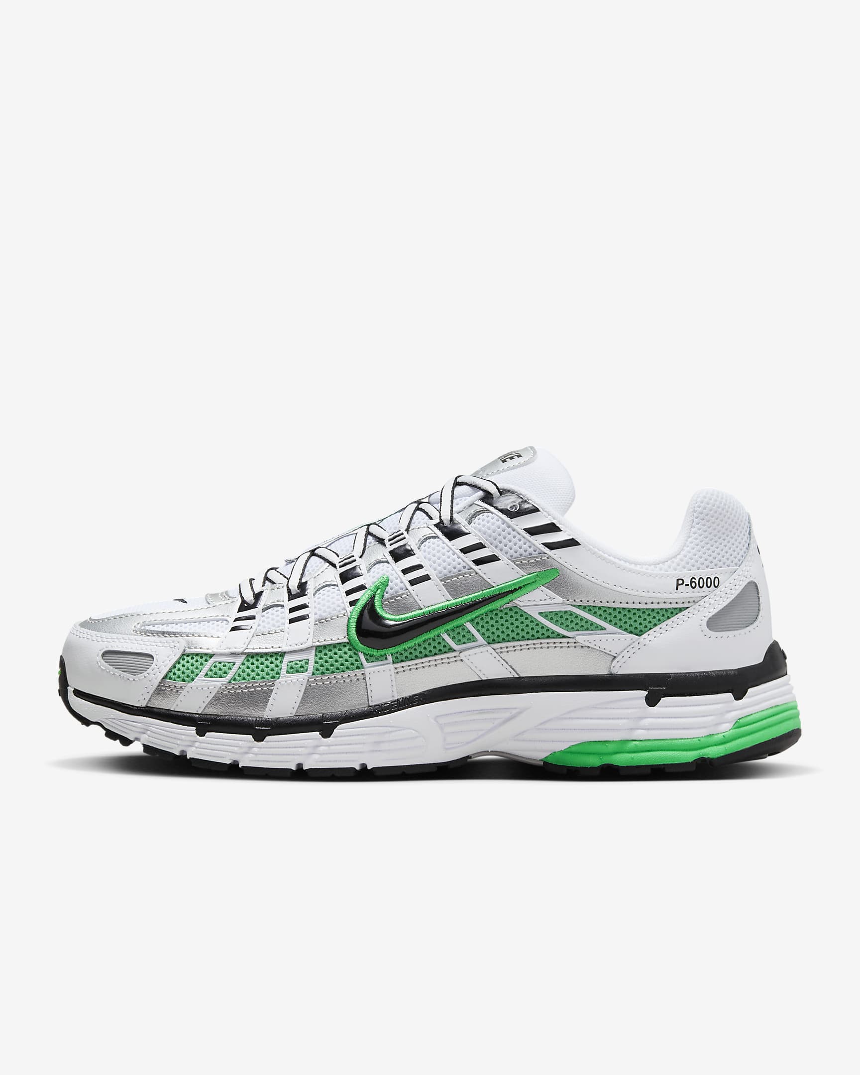 Nike P-6000 White/Metallic Silver/Spring Green/Black CD6404-104