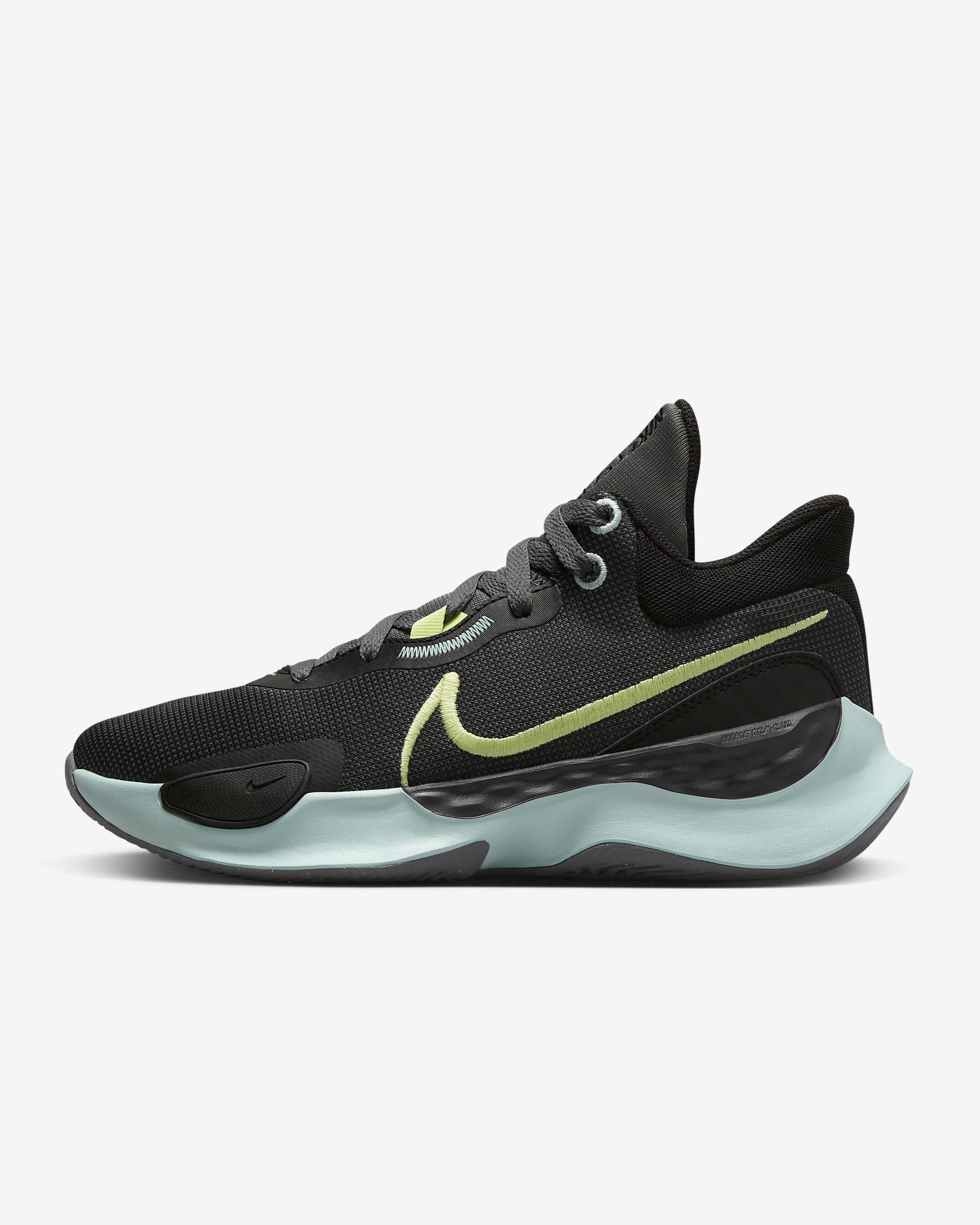 Nike Renew Elevate 3 Black/Iron Grey/Jade Ice/Pastel Yellow FQ8971-001