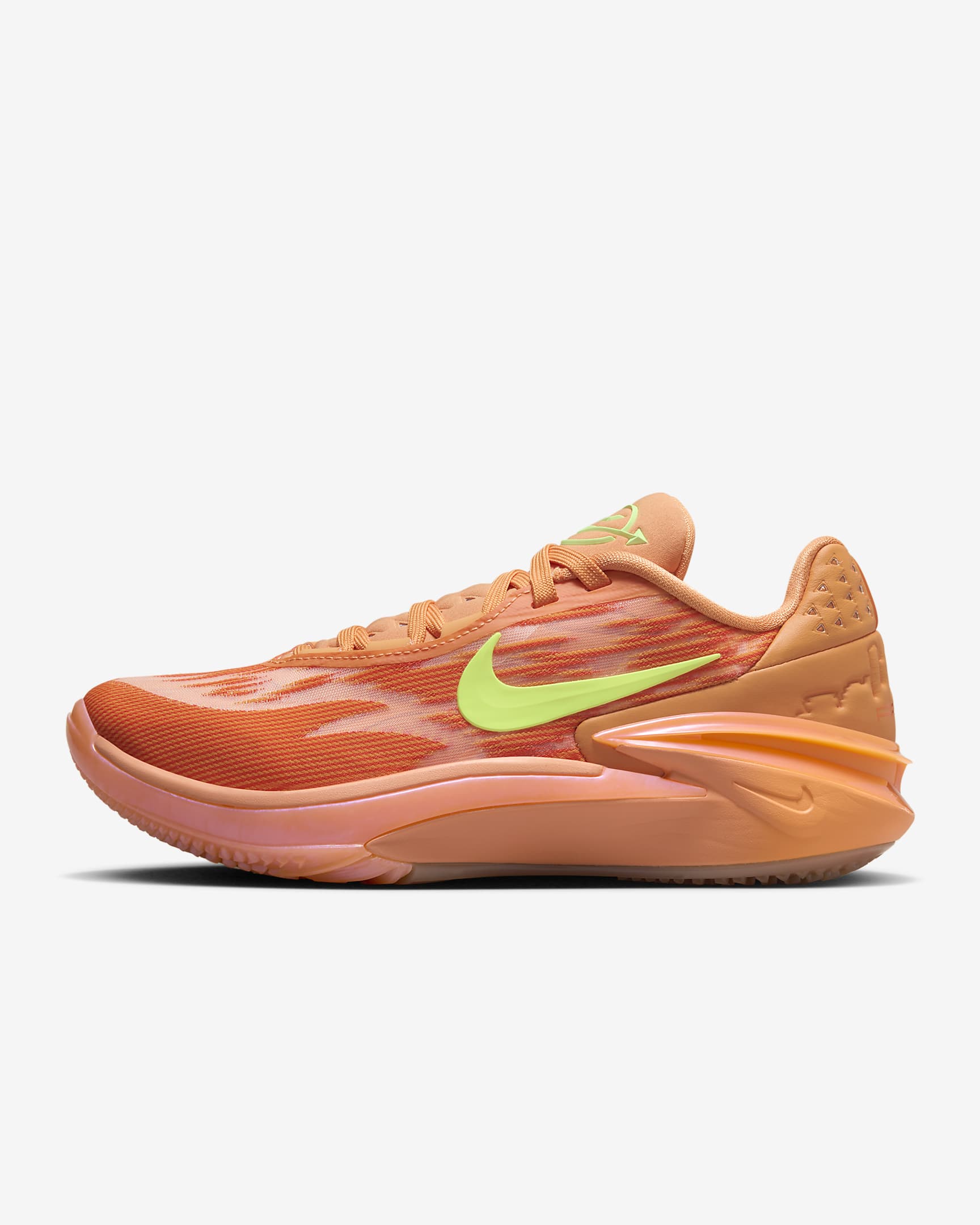 Nike G.t. Cut 2 "arike Ogunbowale" Bright Mandarin/Camellia/Orange Frost/Lime Blast FQ8704-800