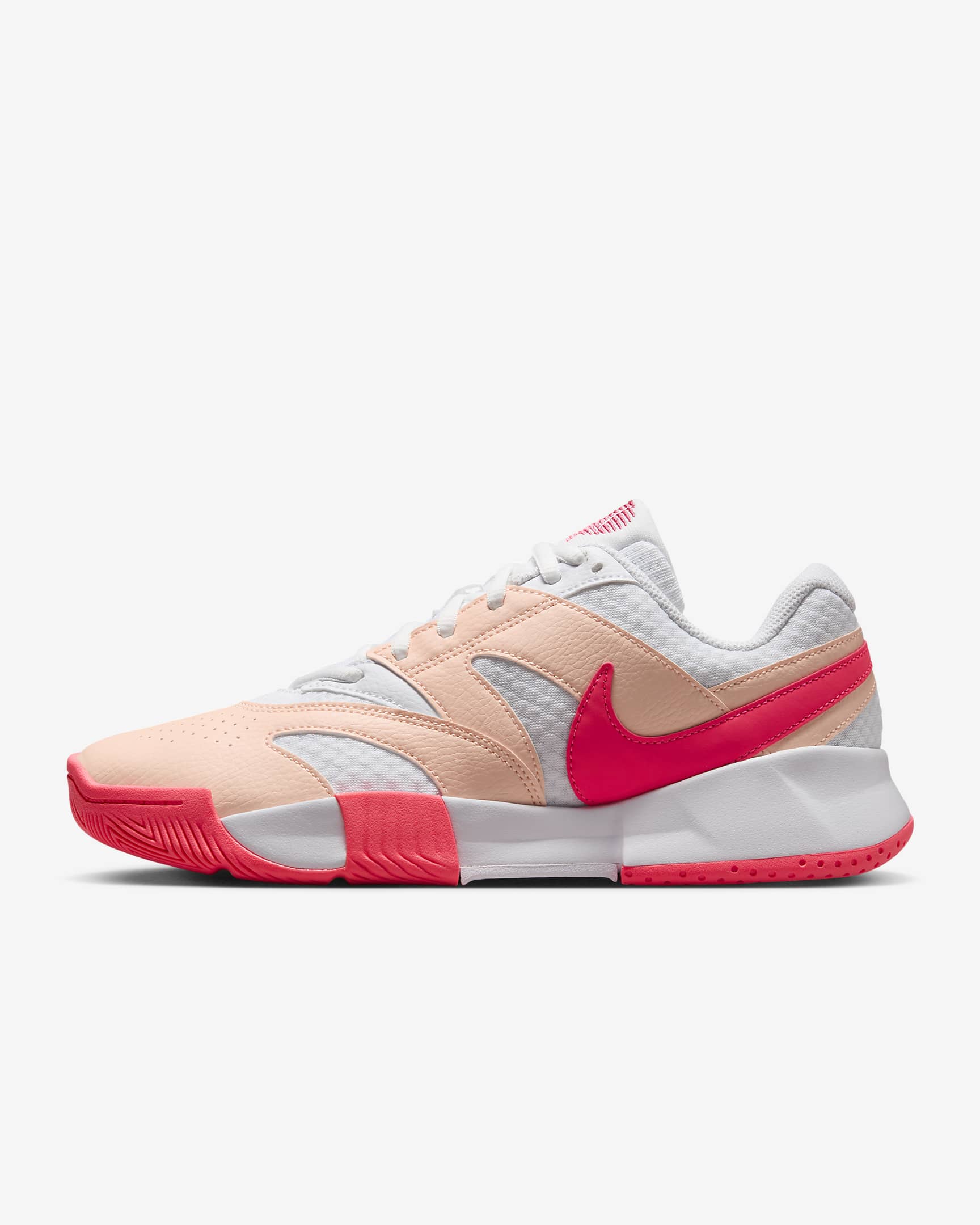 Nikecourt Lite 4 White/Crimson Tint/Aster Pink/Hot Punch FD6575-101