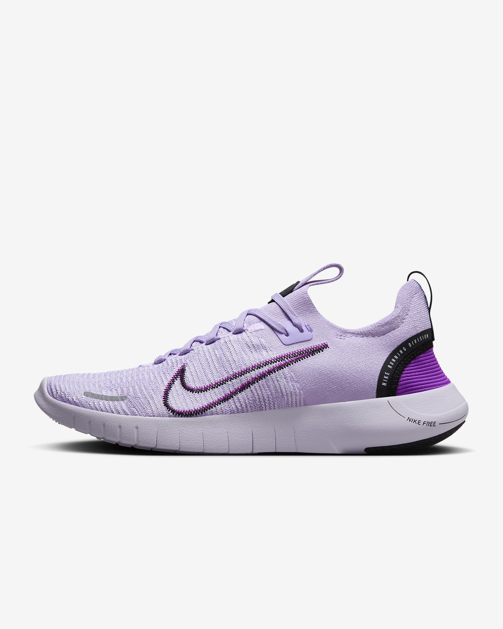 Nike Free Rn Nn Lilac Bloom/Barely Grape/Vivid Purple/Black DX6482-500