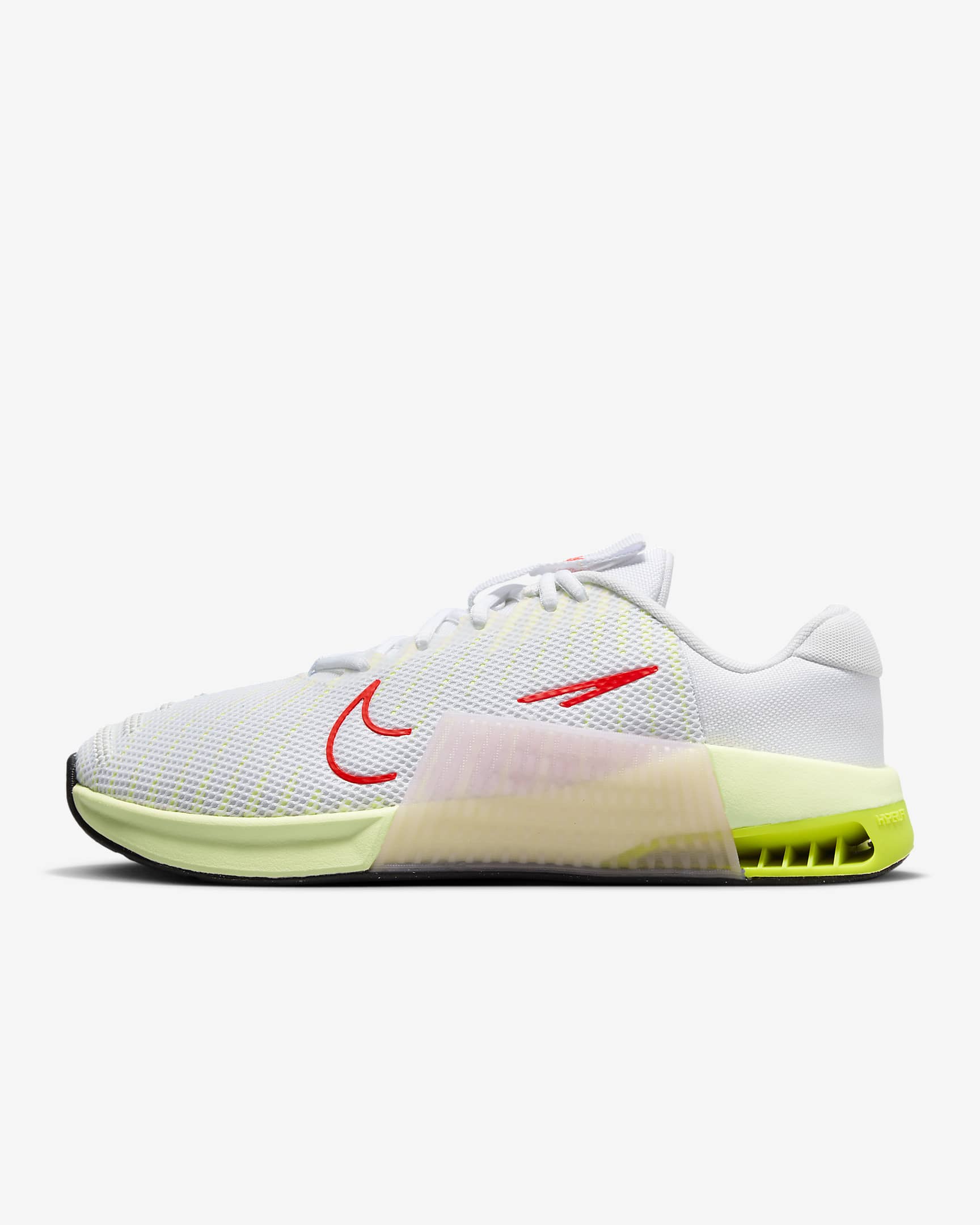 Nike Metcon 9 White/Volt/Barely Volt/Bright Crimson DZ2537-101