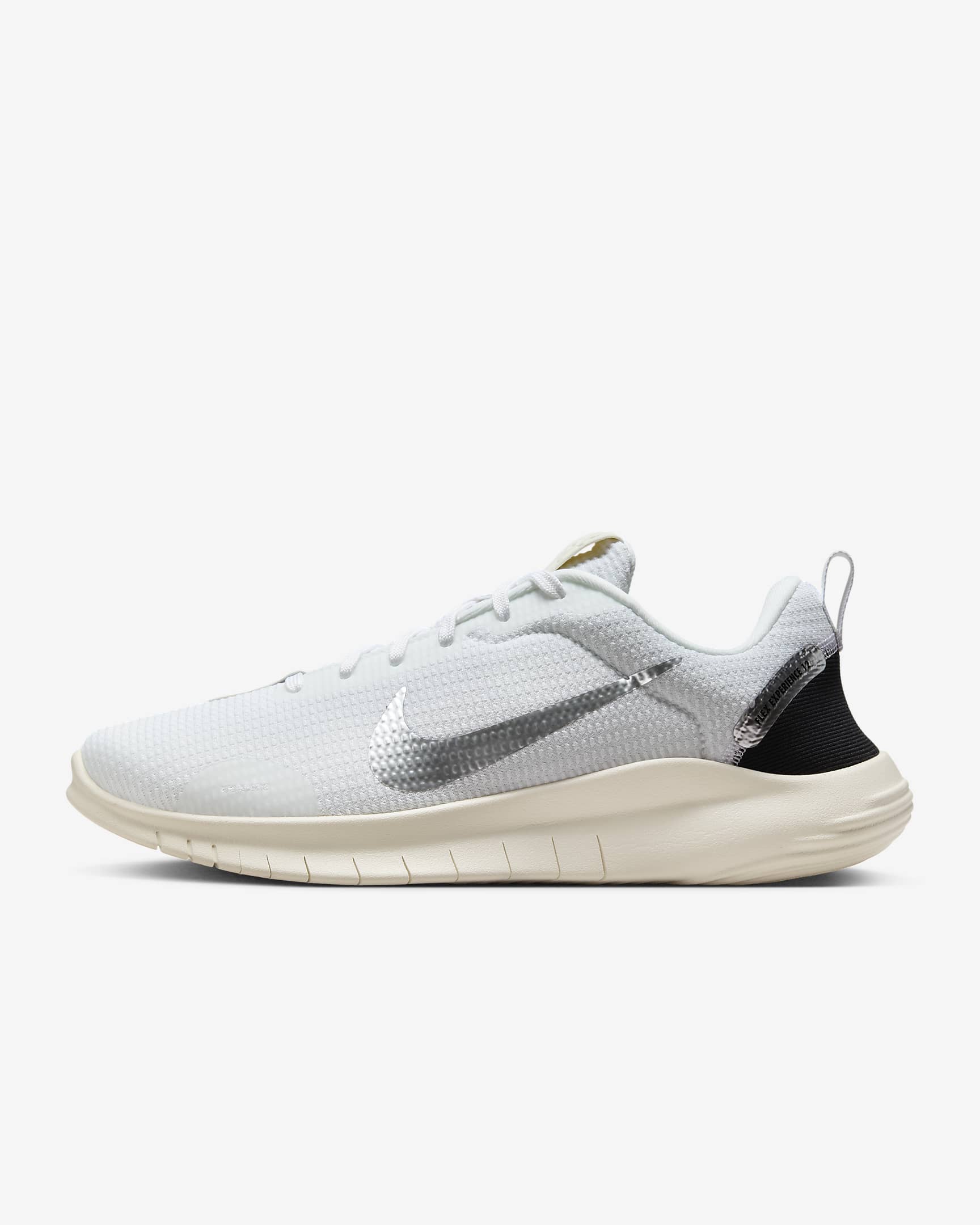 Nike Flex Experience Run 12 White/Sail/Coconut Milk/Metallic Silver DV0746-101