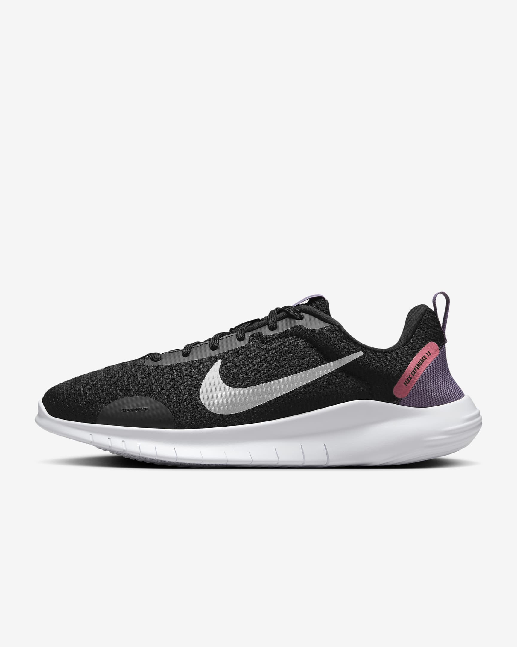 Nike Flex Experience Run 12 Black/Daybreak/Bright Crimson/Metallic Silver DV0746-005