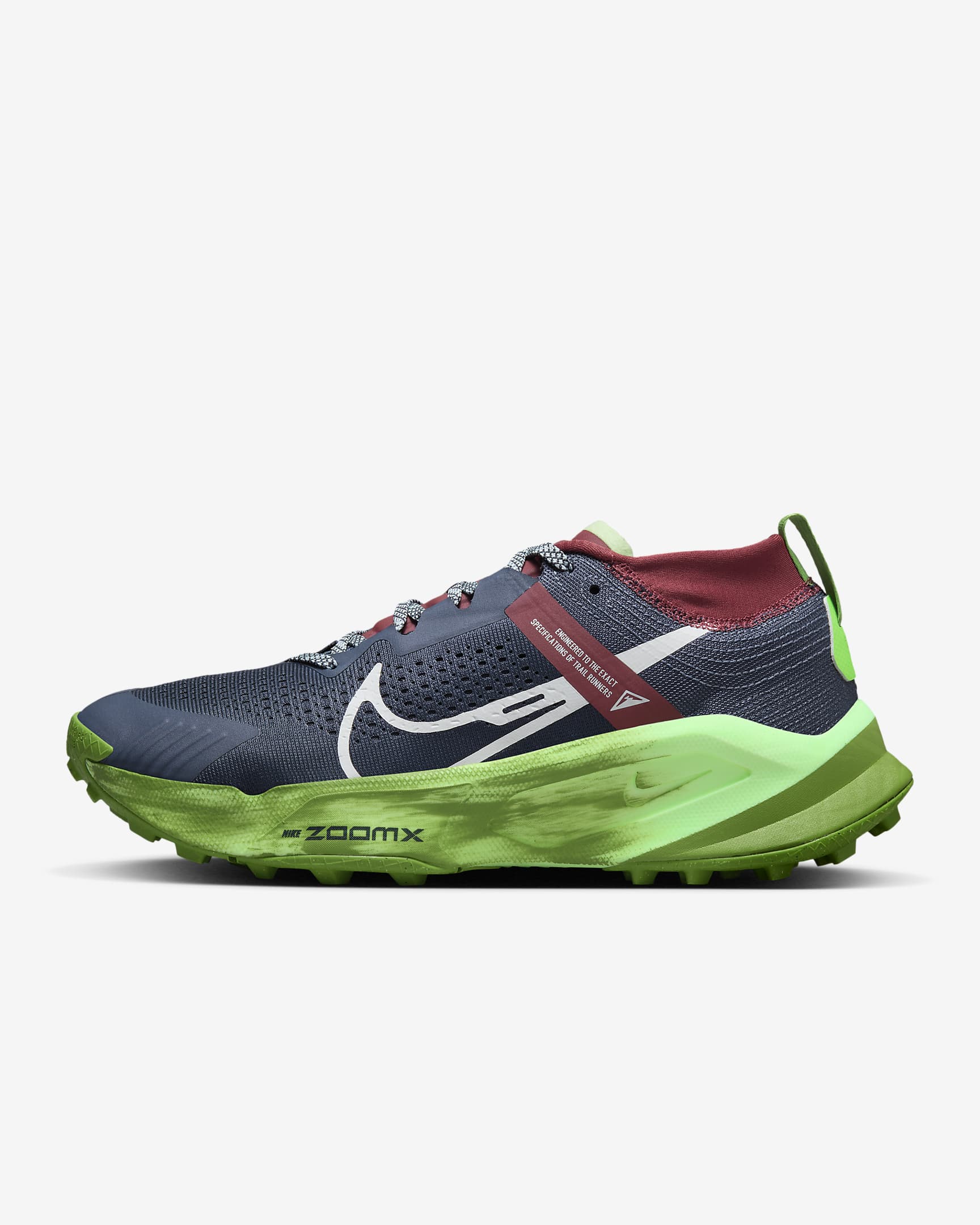 Nike Zegama Thunder Blue/Chlorophyll/Dark Team Red/Summit White DH0625-403