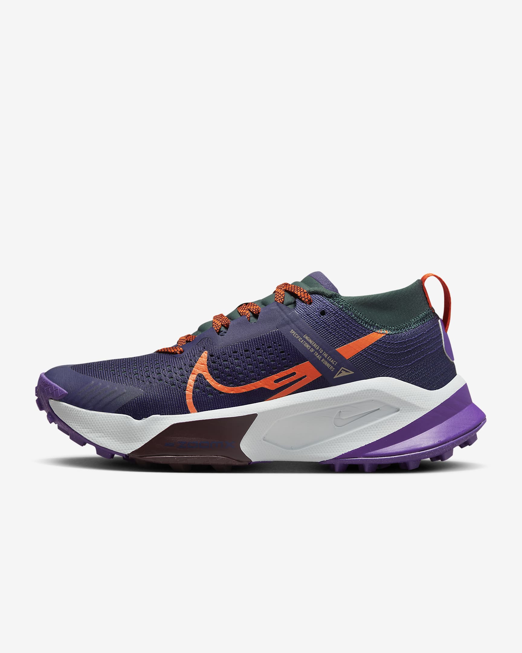 Nike Zegama Purple Ink/Deep Jungle/Purple Cosmos/Safety Orange DH0625-500