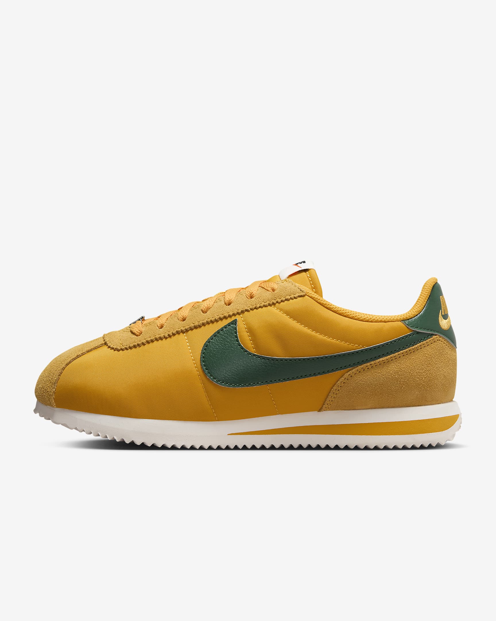 Nike Cortez Textile Yellow Ochre/Safety Orange/Black/Gorge Green DZ2795-702