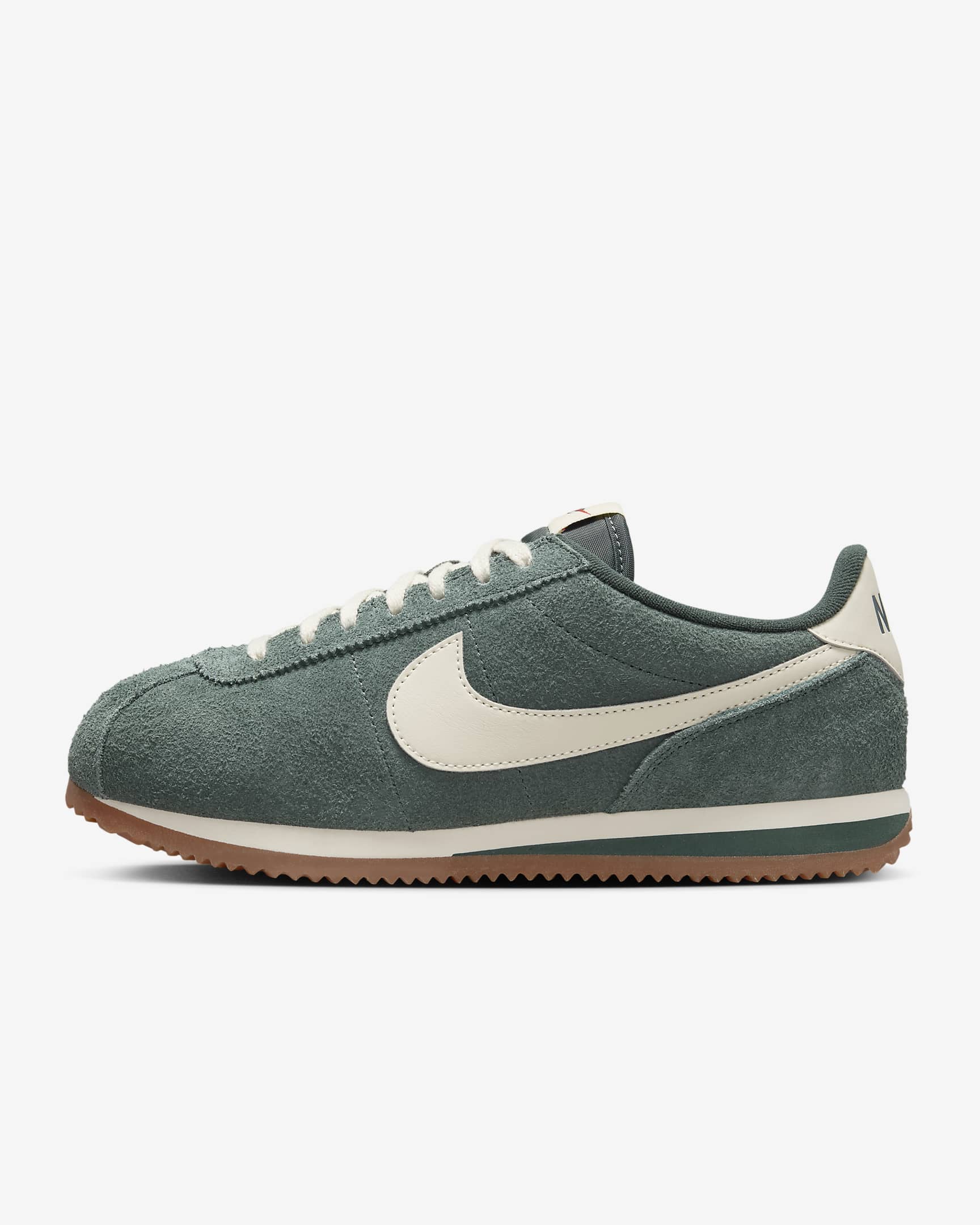 Nike Cortez Vintage Suede Vintage Green/Gum Medium Brown/Muslin FJ2530-301