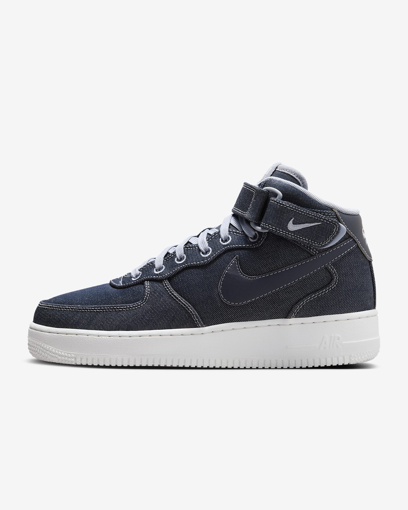 Nike Air Force 1 07 Mid Obsidian/Summit White/Ashen Slate/Obsidian DD9625-400