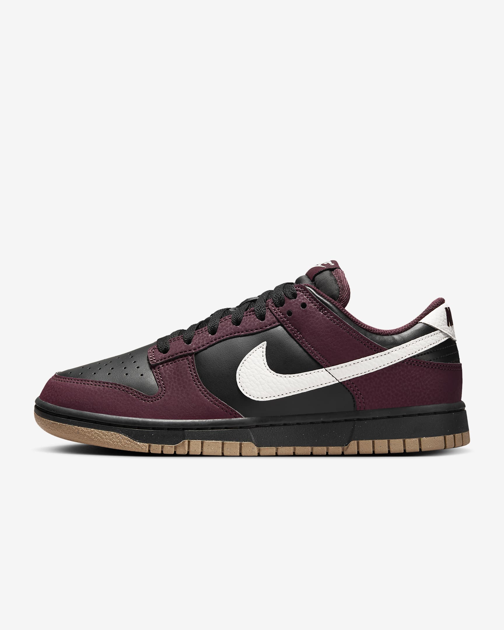 Nike Dunk Low Next Nature Burgundy Crush/Black/Khaki/Phantom HM9658-600