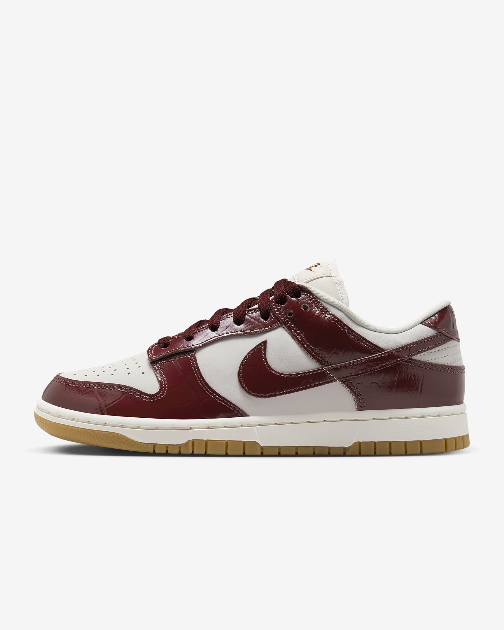 Nike Dunk Low Lx Phantom/Sail/Gum Light Brown/Dark Team Red FJ2260-004