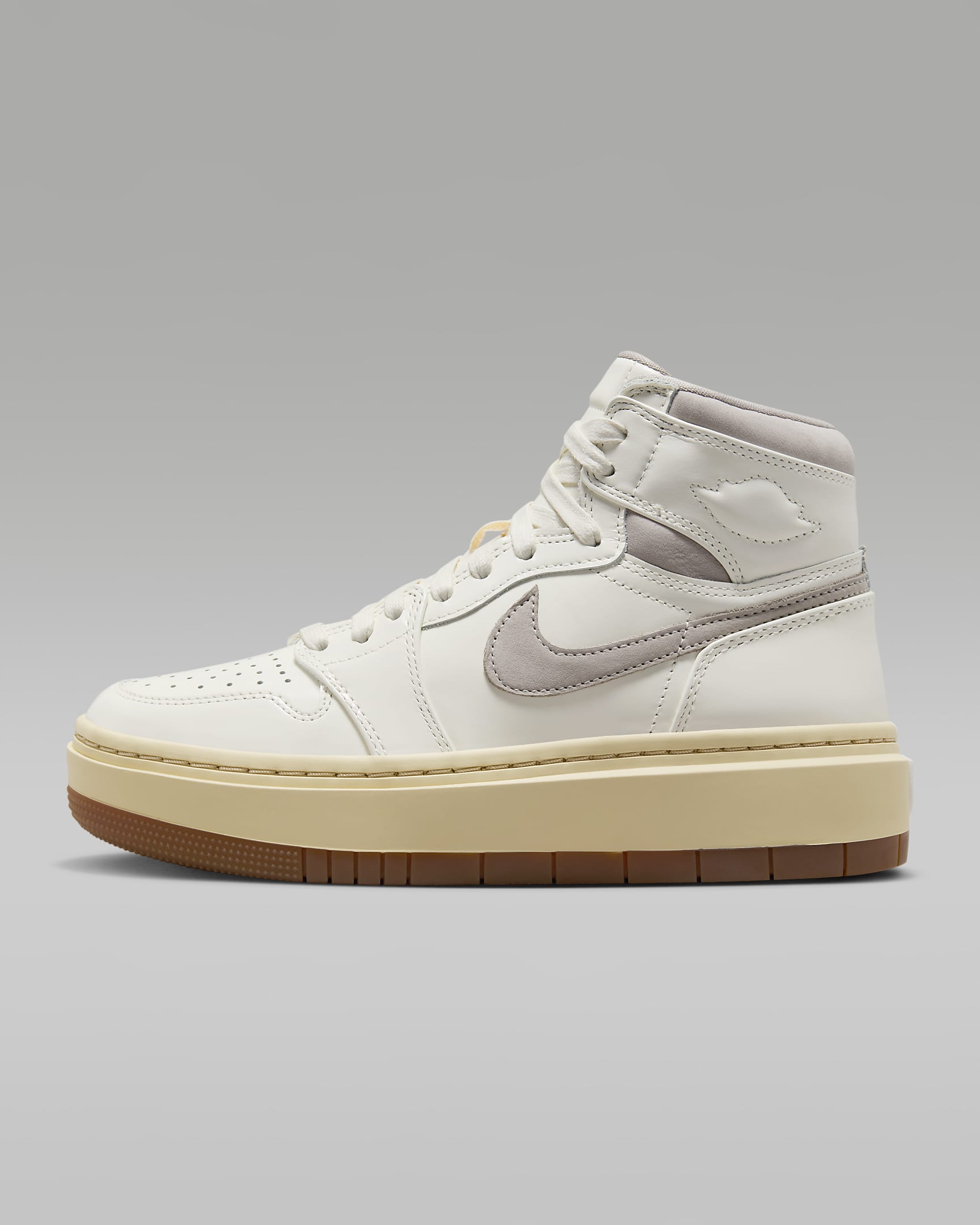 Air Jordan 1 Elevate High Se Sail/Pale Vanilla/Gum Medium Brown/College Grey DZ3744-100