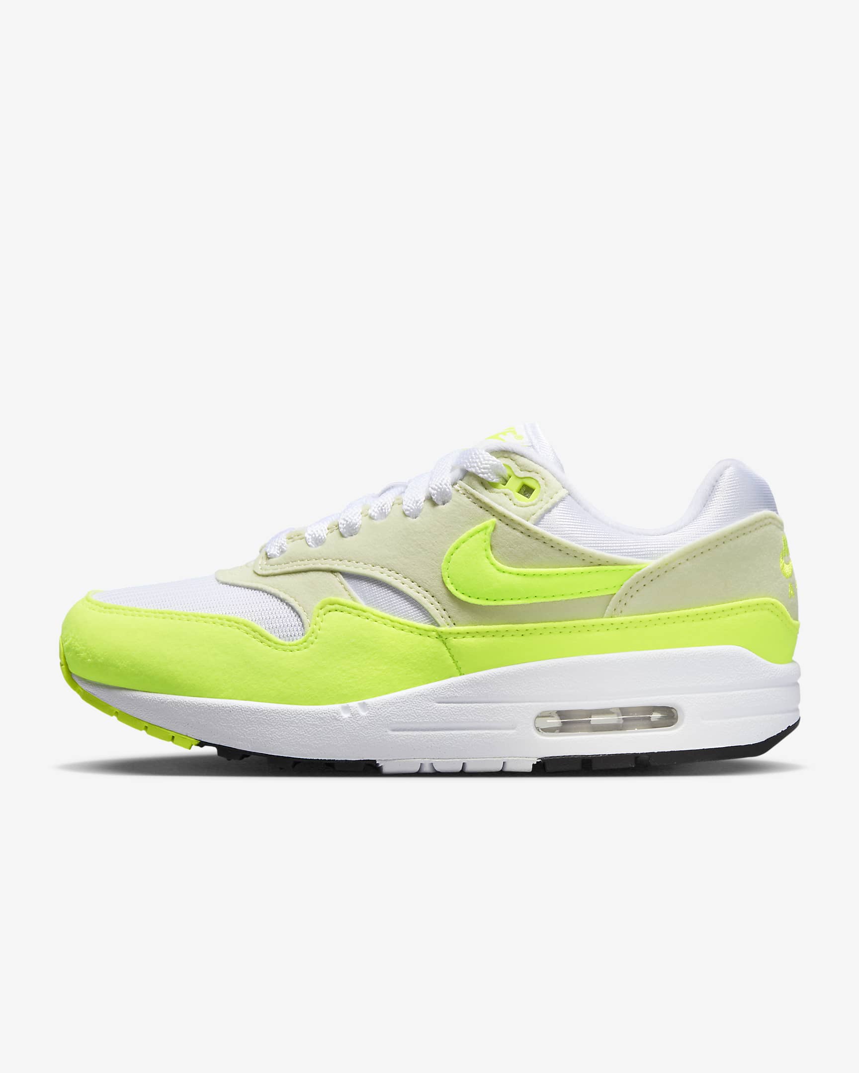 Nike Air Max 1 White/Sea Glass/Black/Volt DZ2628-100