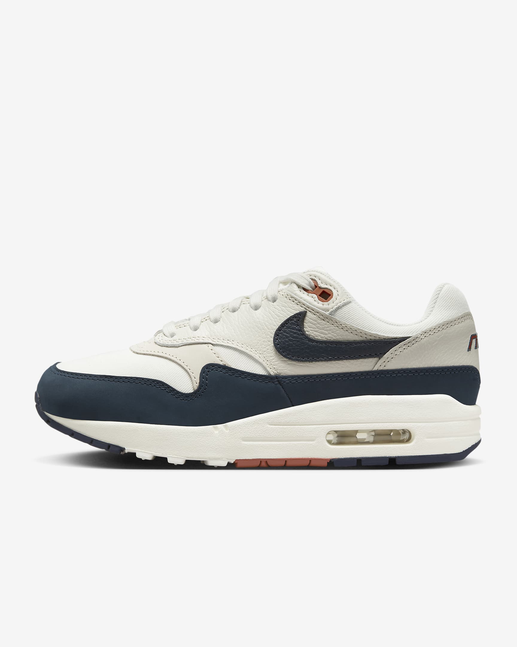 Nike Air Max 1 Lx Light Orewood Brown/Obsidian/Rugged Orange/Sail FD2370-110