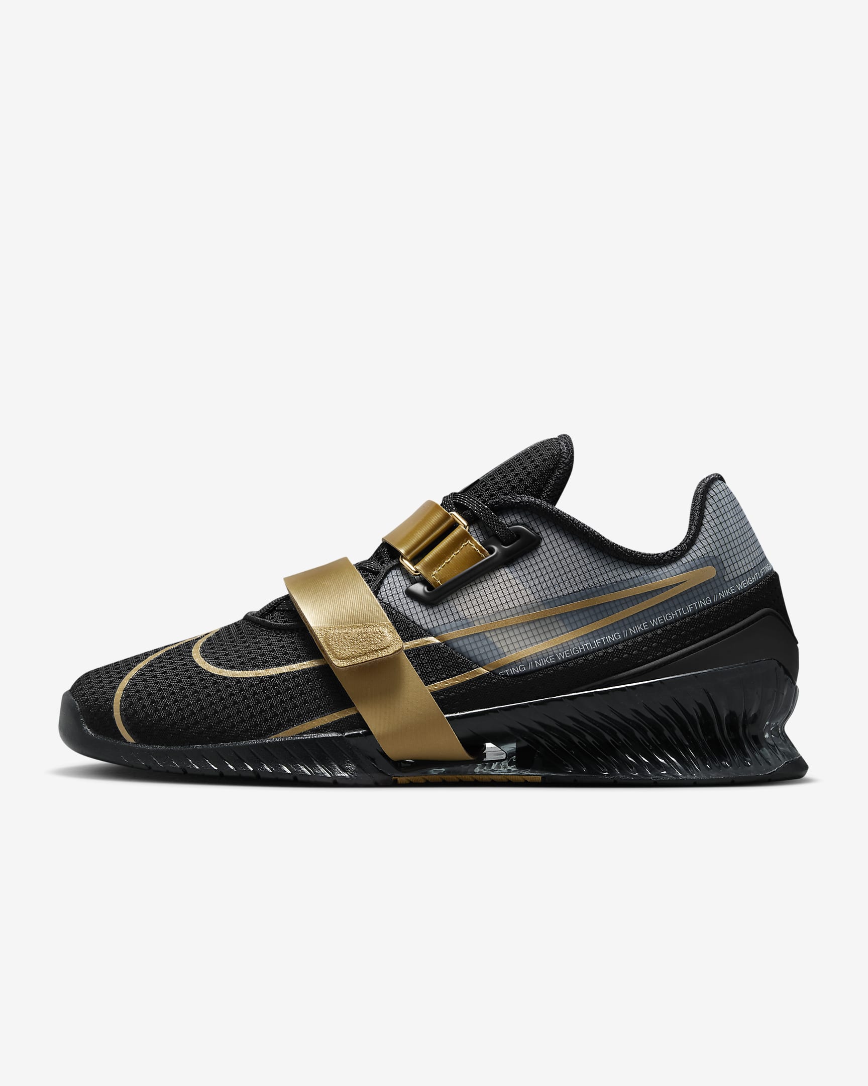 Nike Romaleos 4 Black/Metallic Gold/White/Metallic Gold CD3463-001