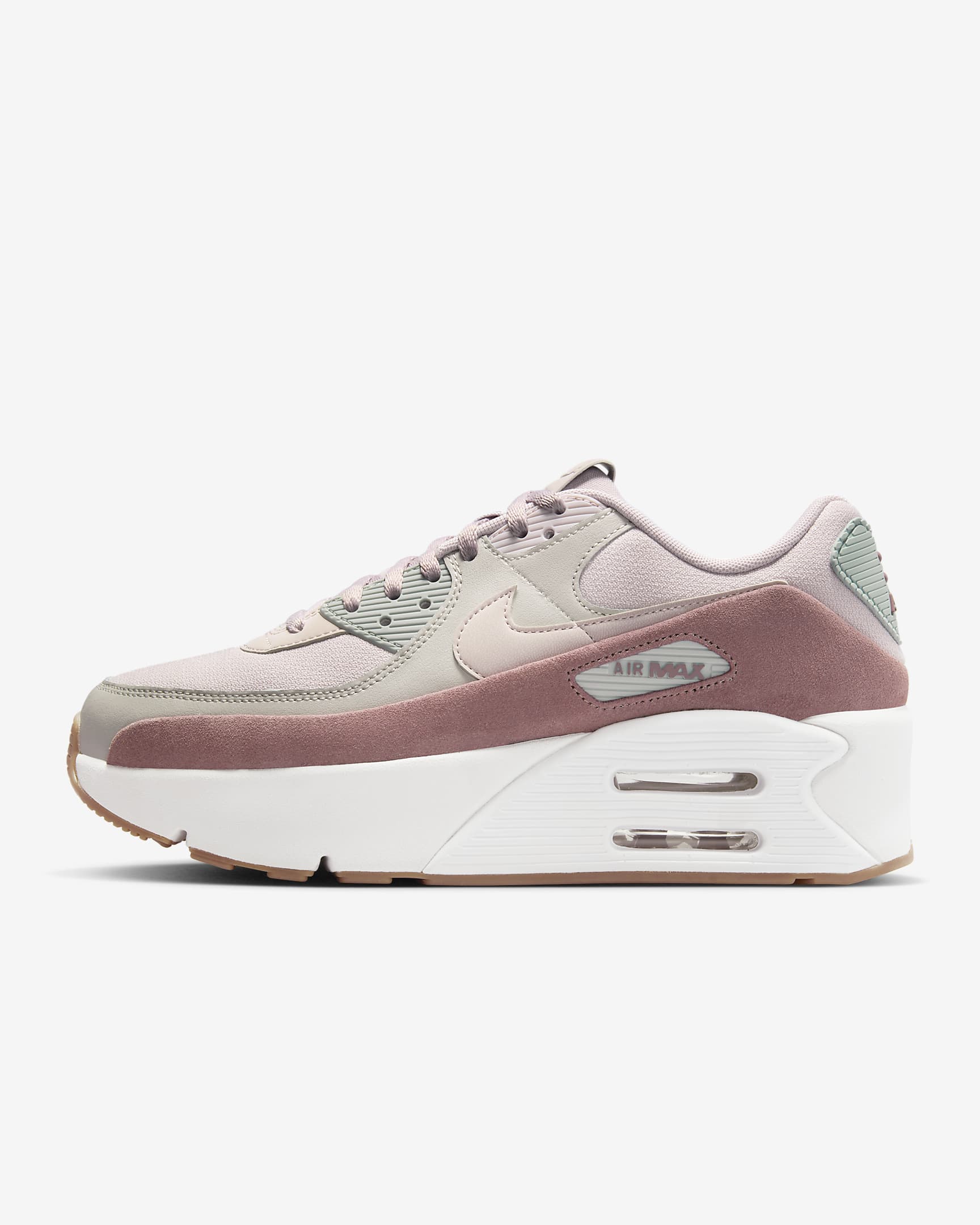 Nike Air Max 90 Lv8 Light Iron Ore/Light Pumice/Smokey Mauve/Platinum Violet FD4328-001