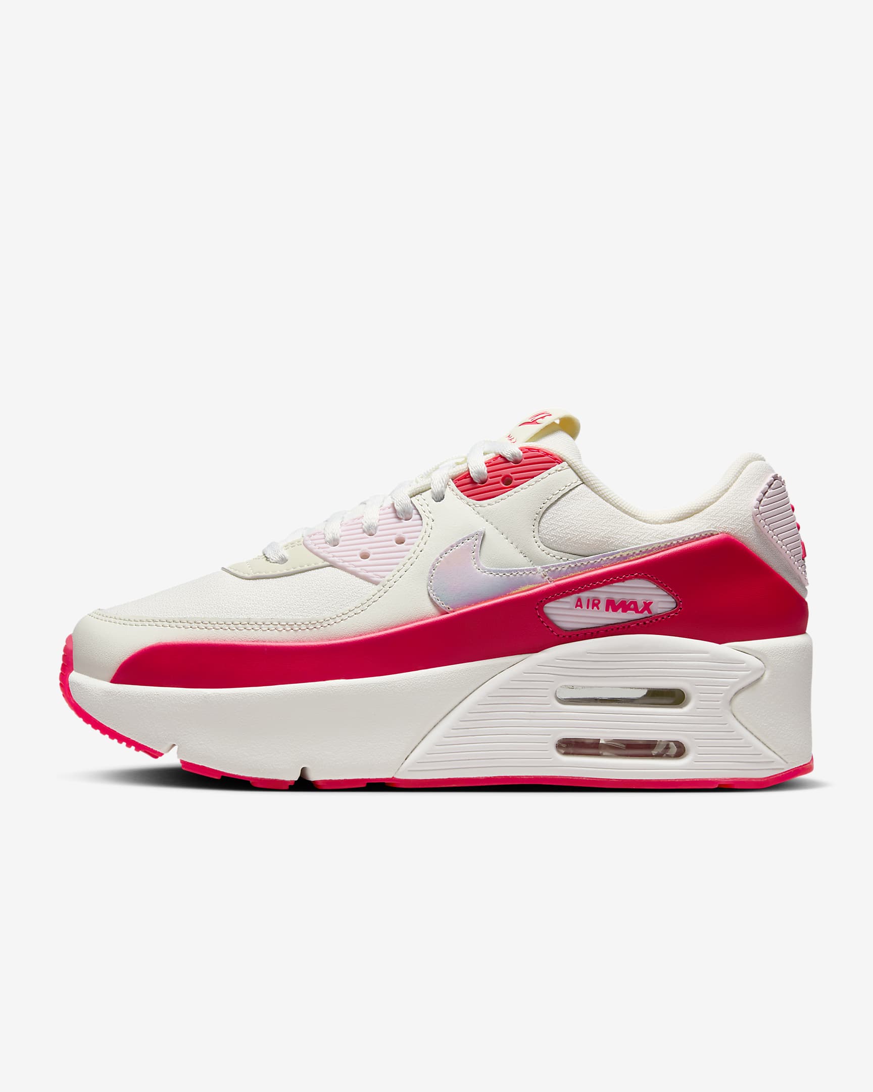 Nike Air Max 90 Lv8 Sail/Siren Red/Pearl Pink/Multi-Color HF5073-133