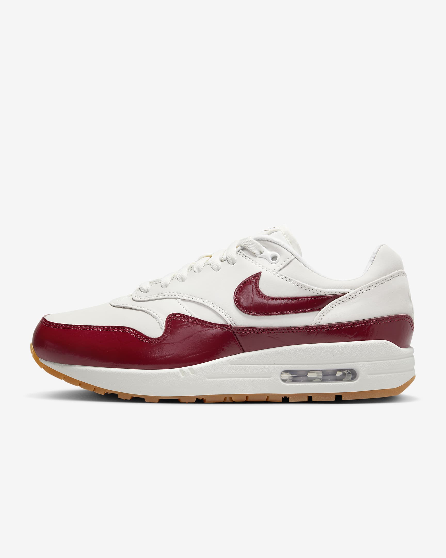 Nike Air Max 1 Lx Sail/Sail/Gum Light Brown/Team Red FJ3169-100