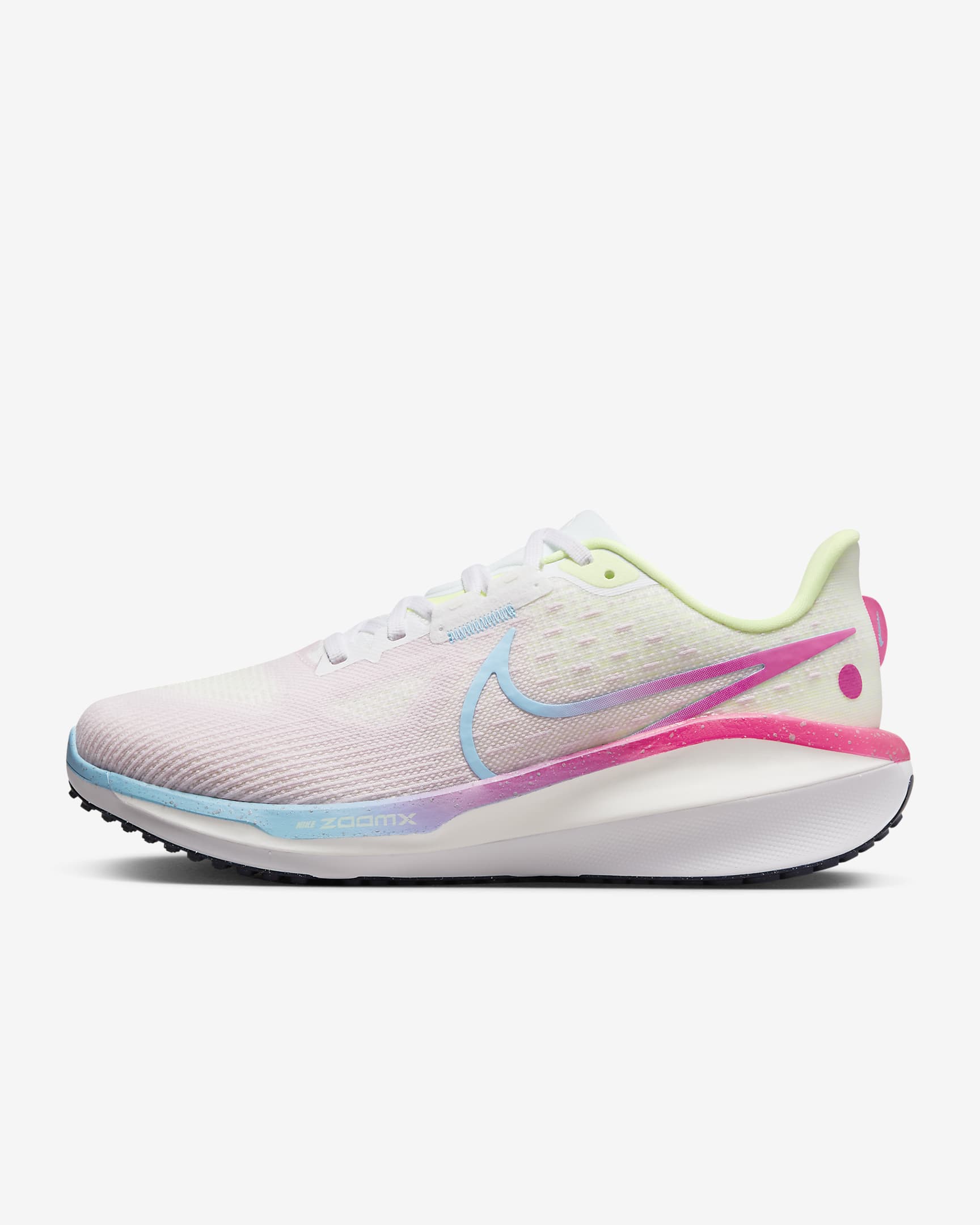 Nike Vomero 17 Pink Foam/White/Barely Volt/Multi-Color FZ3974-686